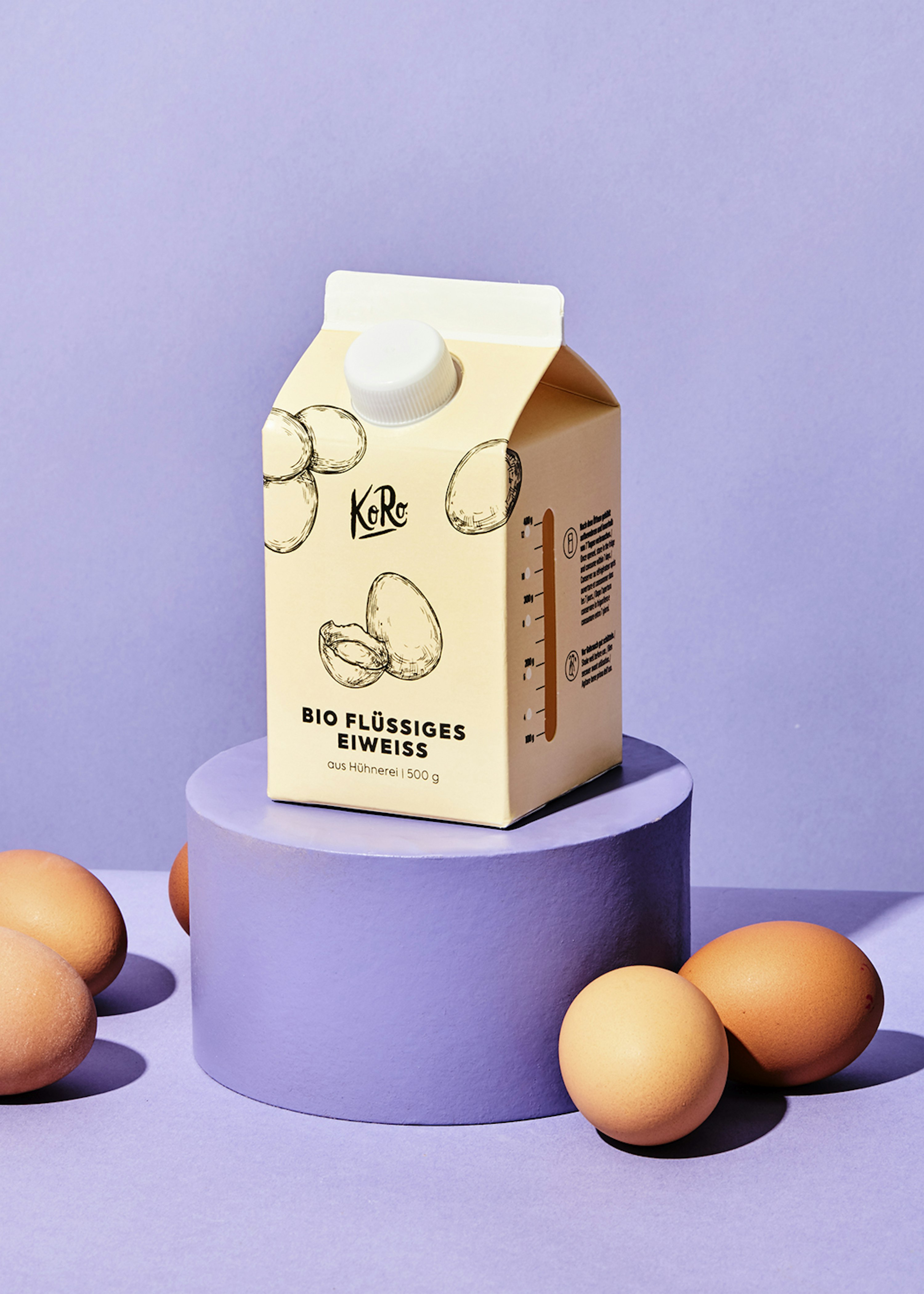 Comprar claras de huevos líquidas BIO KoRo España