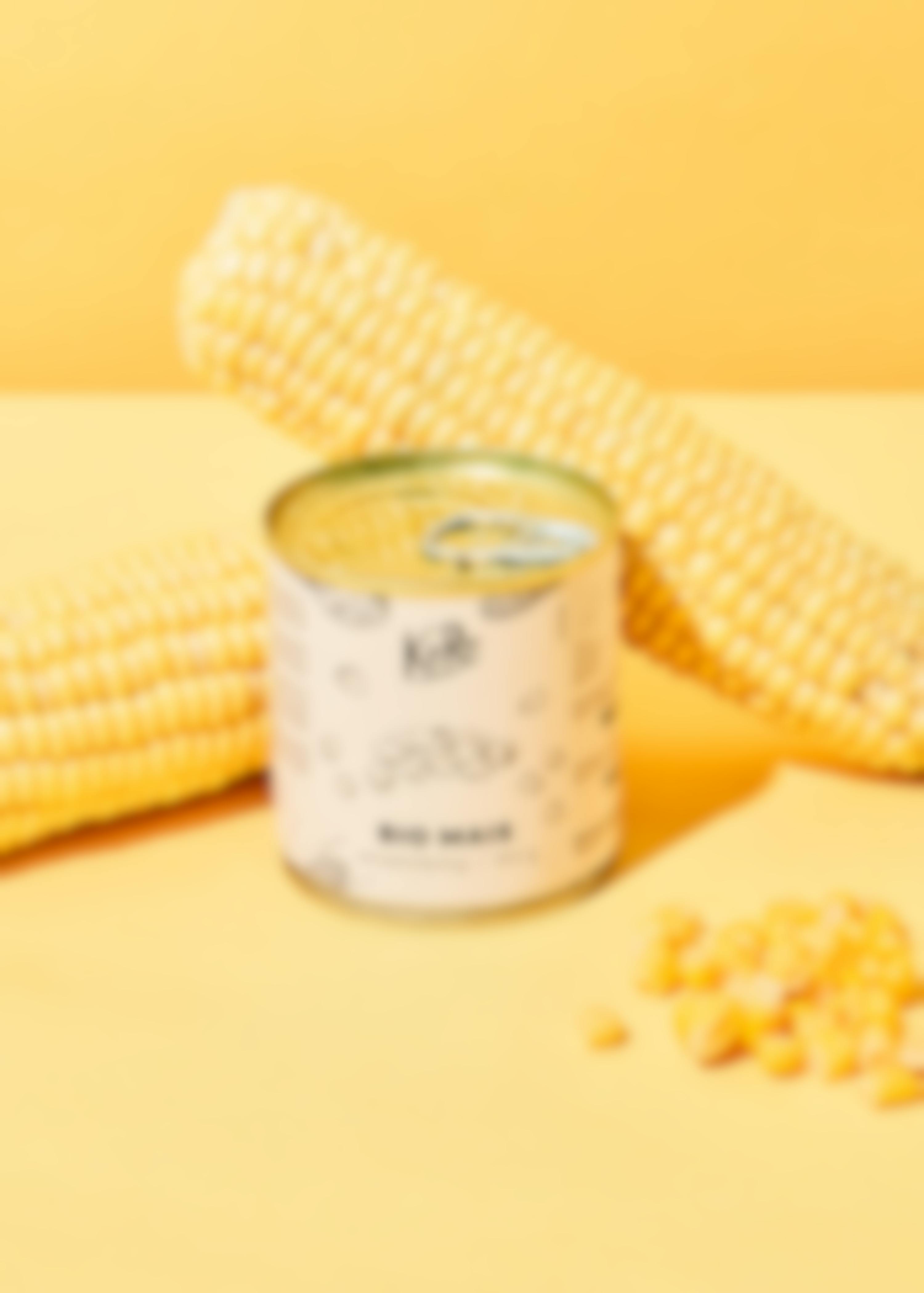 Organic tinned corn 140g