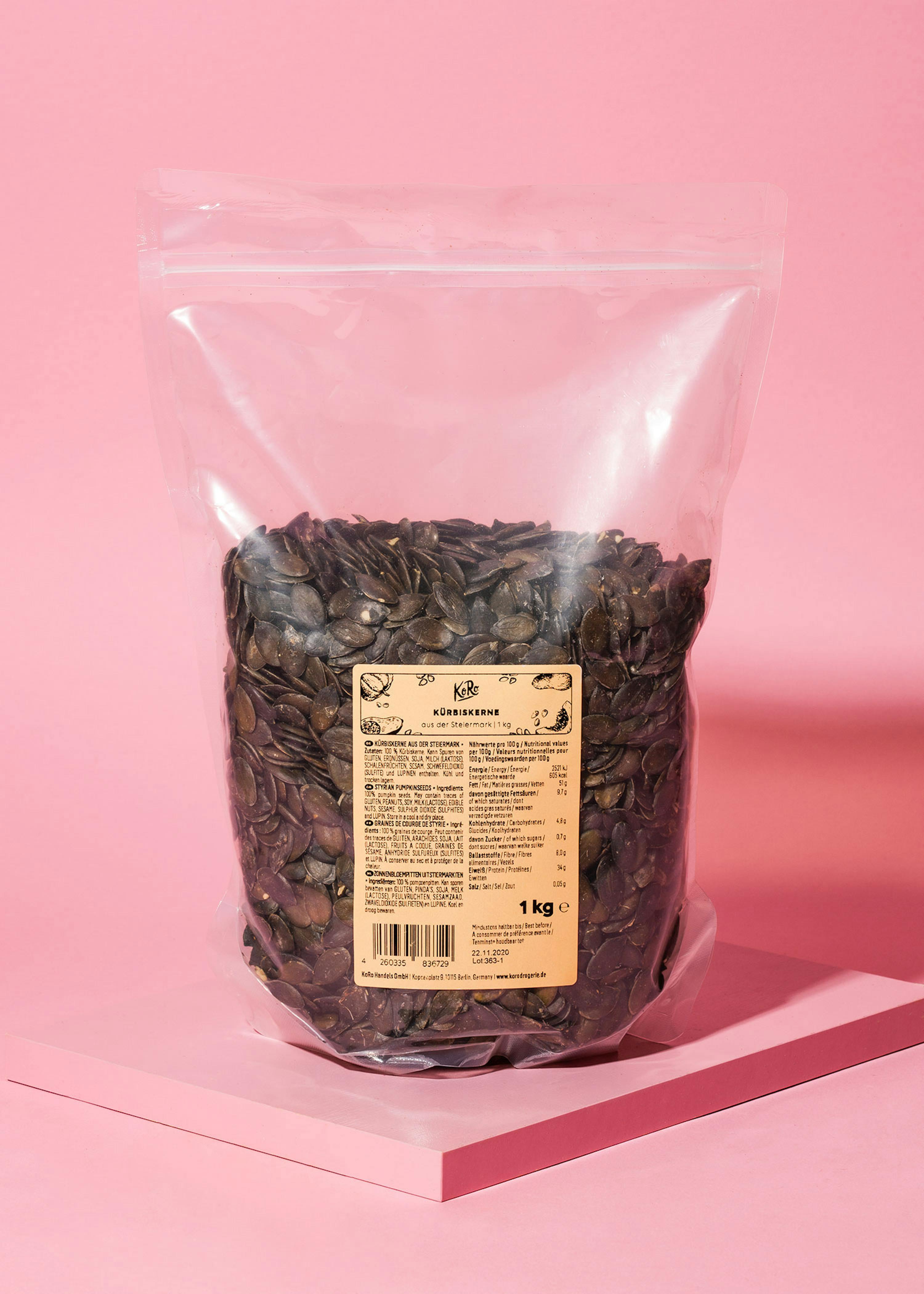 4260335836729 - Kürbiskerne aus der Steiermark 1 kg