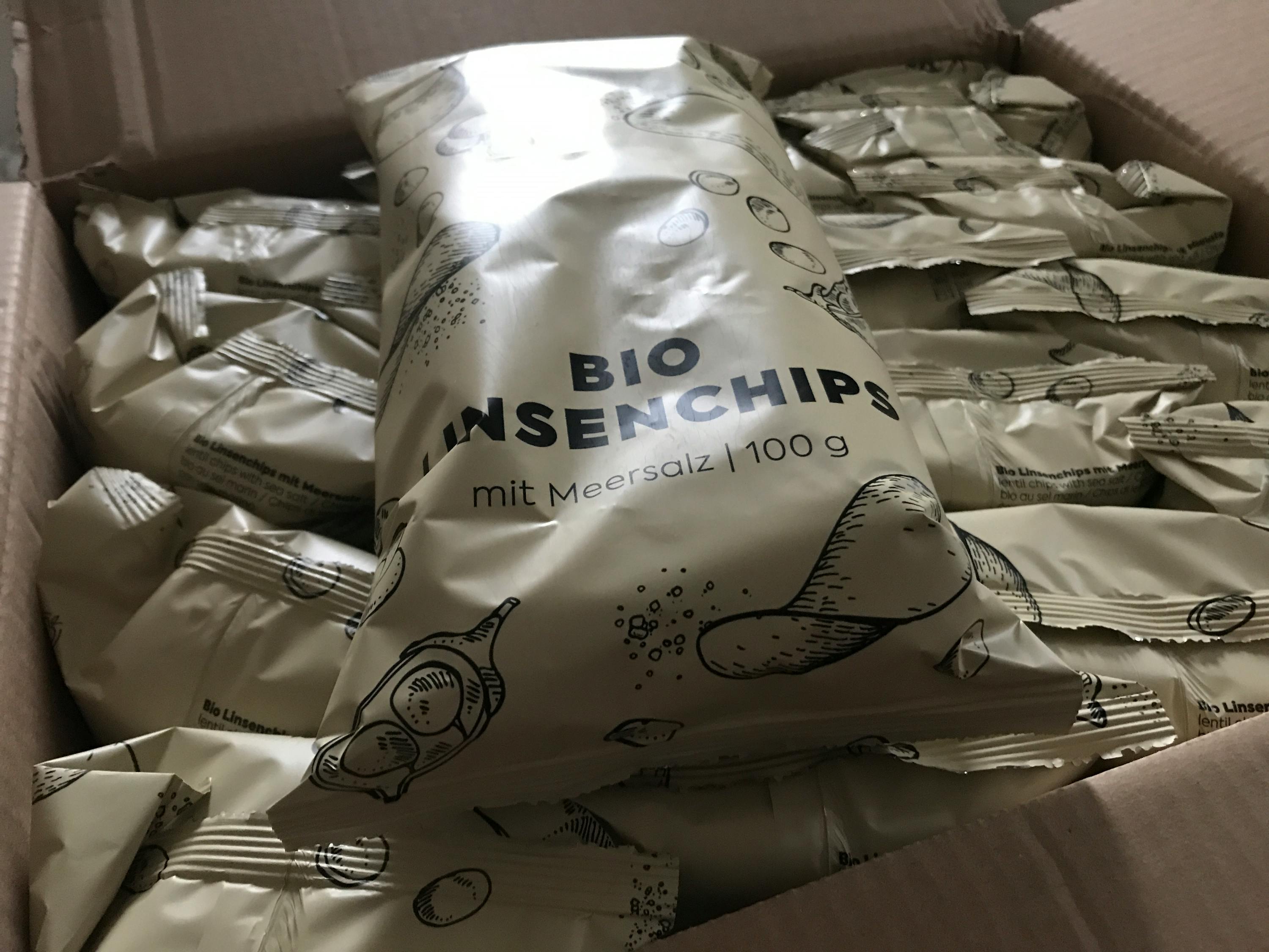 Bio Linsenchips mit Meersalz kaufen