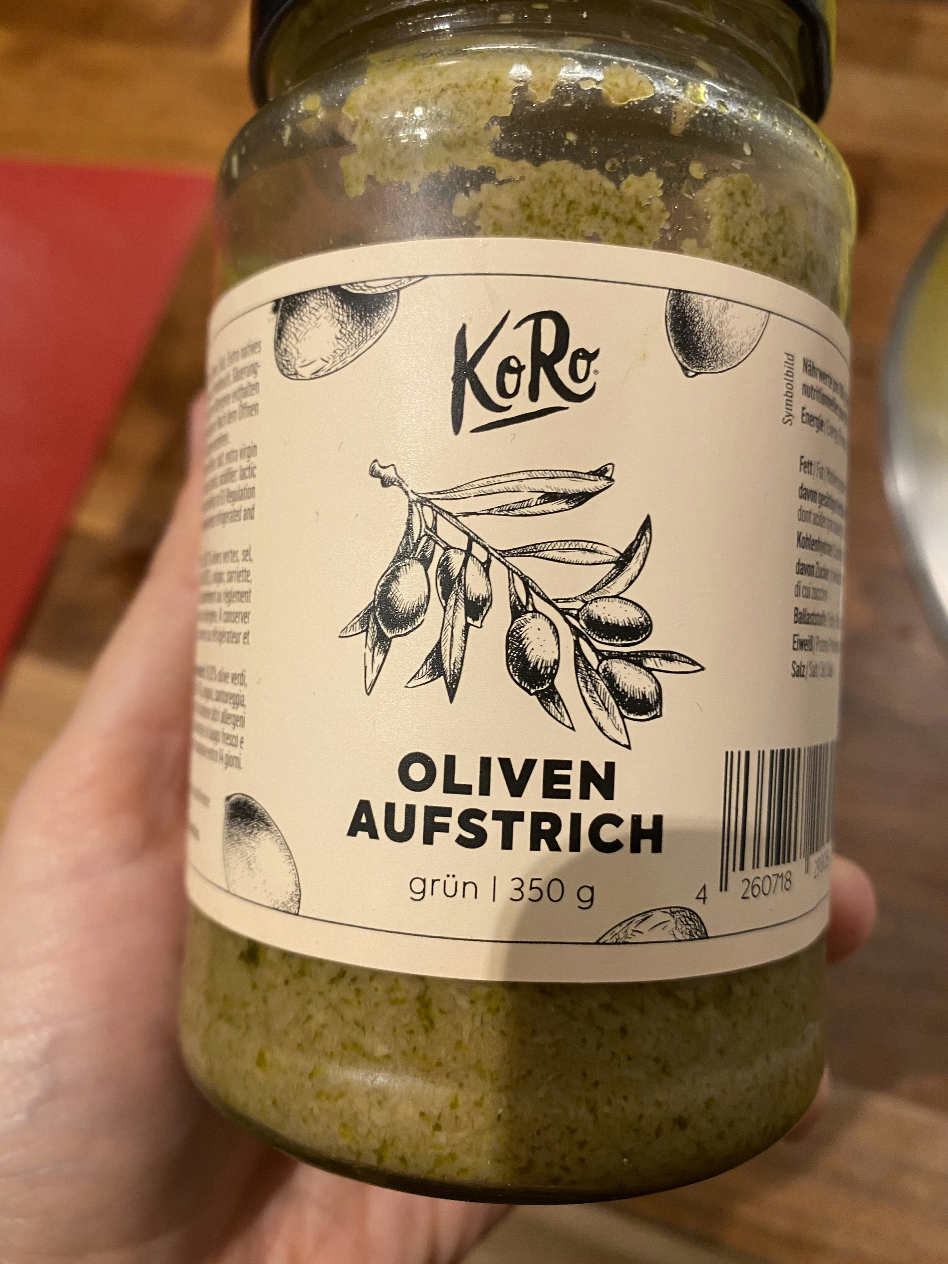 Oliven Aufstrich grün kaufen | KoRo Germany