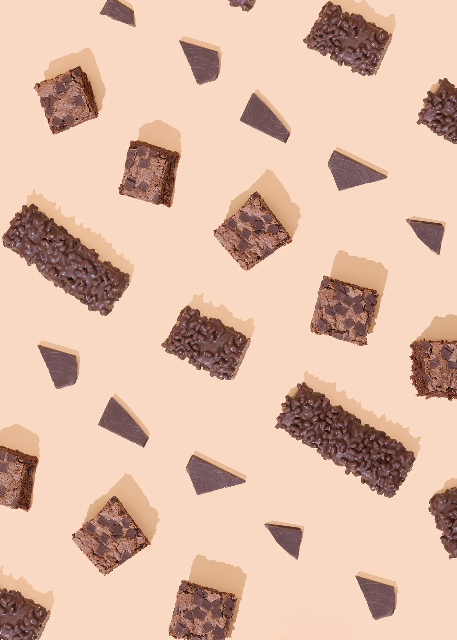 Vegansk proteinbar chokolade brownie 15 x 55 g