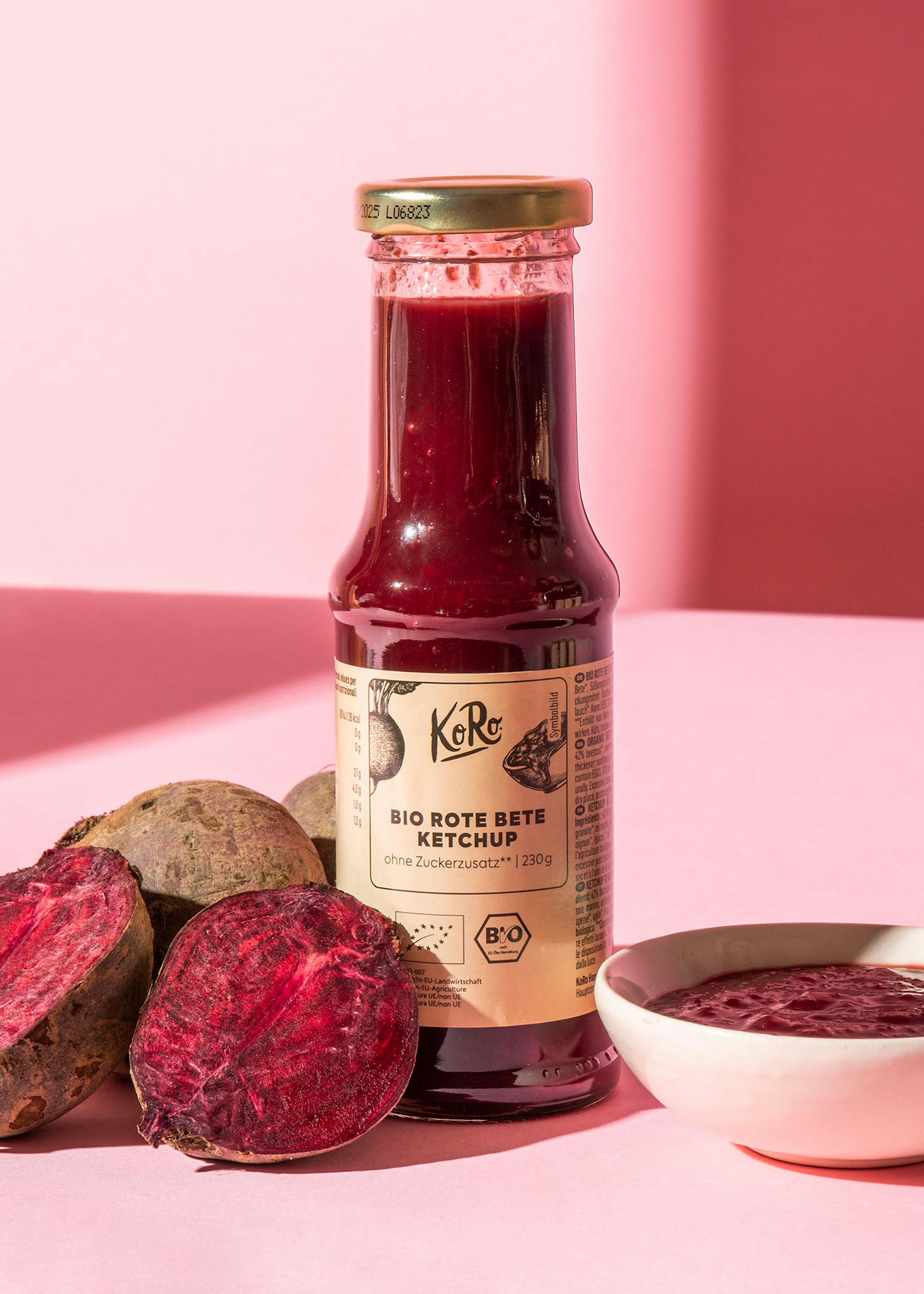 The tomato has competition: Red beet ketchup