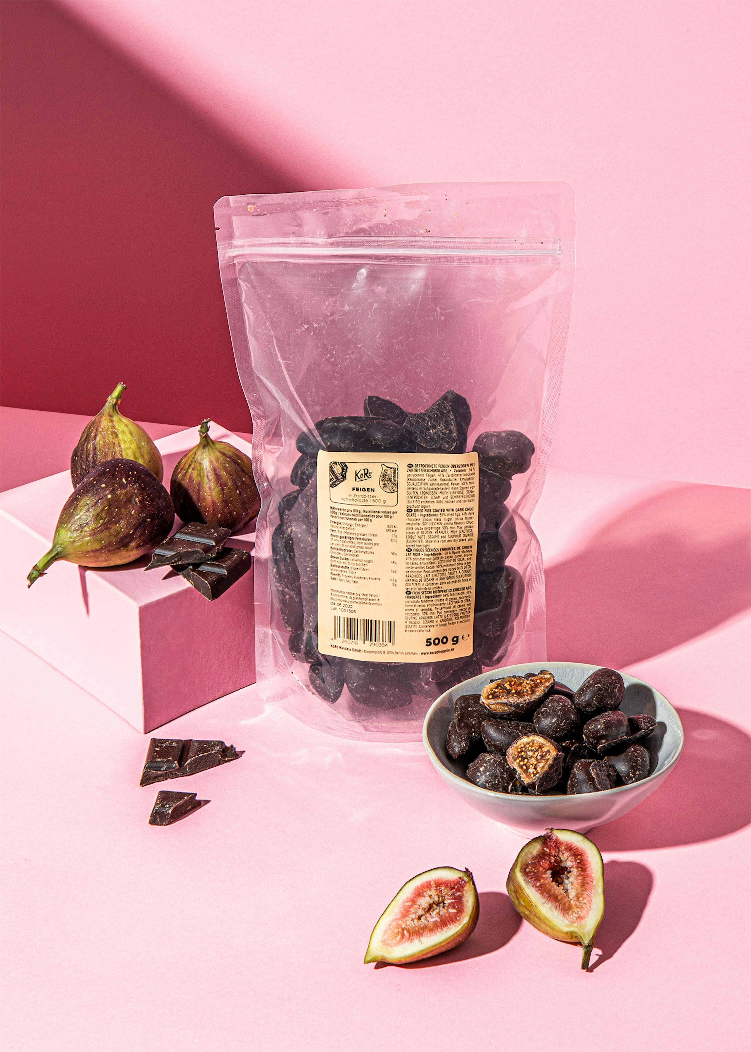 Fruits au chocolat noir fourré à la liqueur d'eaux de vie x 10