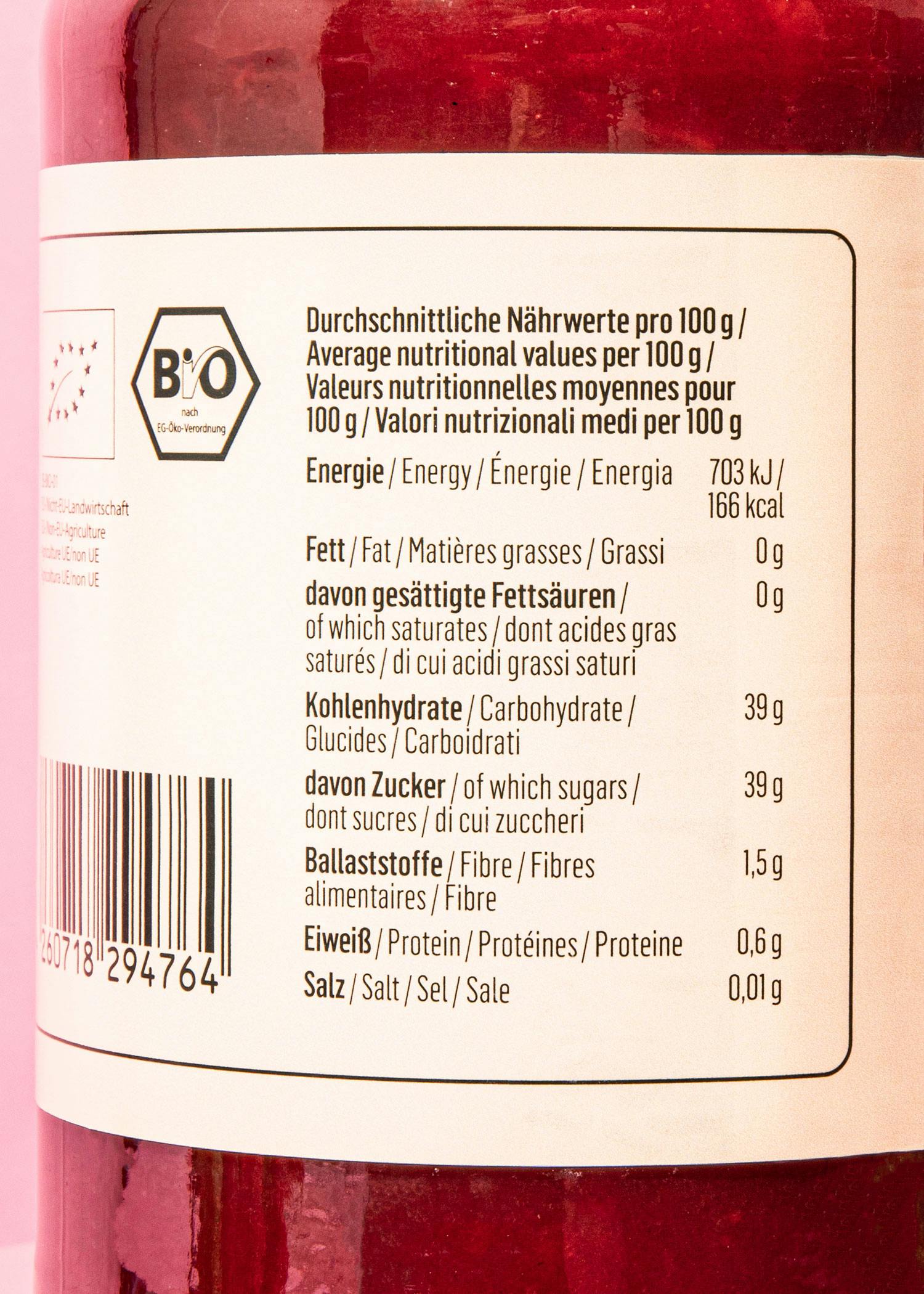 a close up of a label for a product that says bio