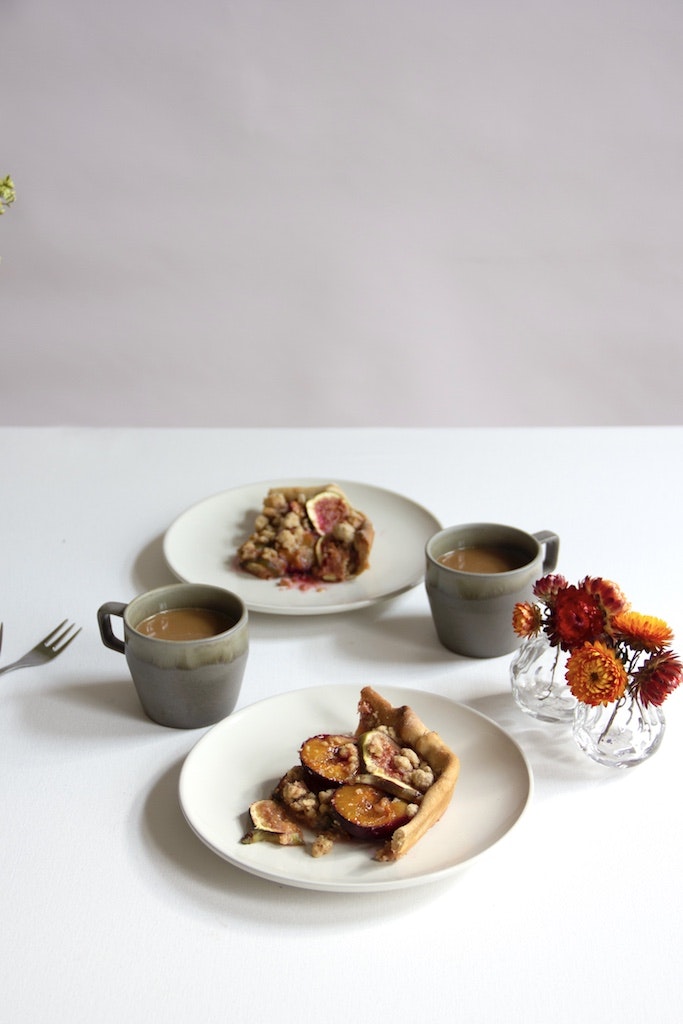 Pflaumen-Feigenkuchen mit Streuseln | KoRo Swiss