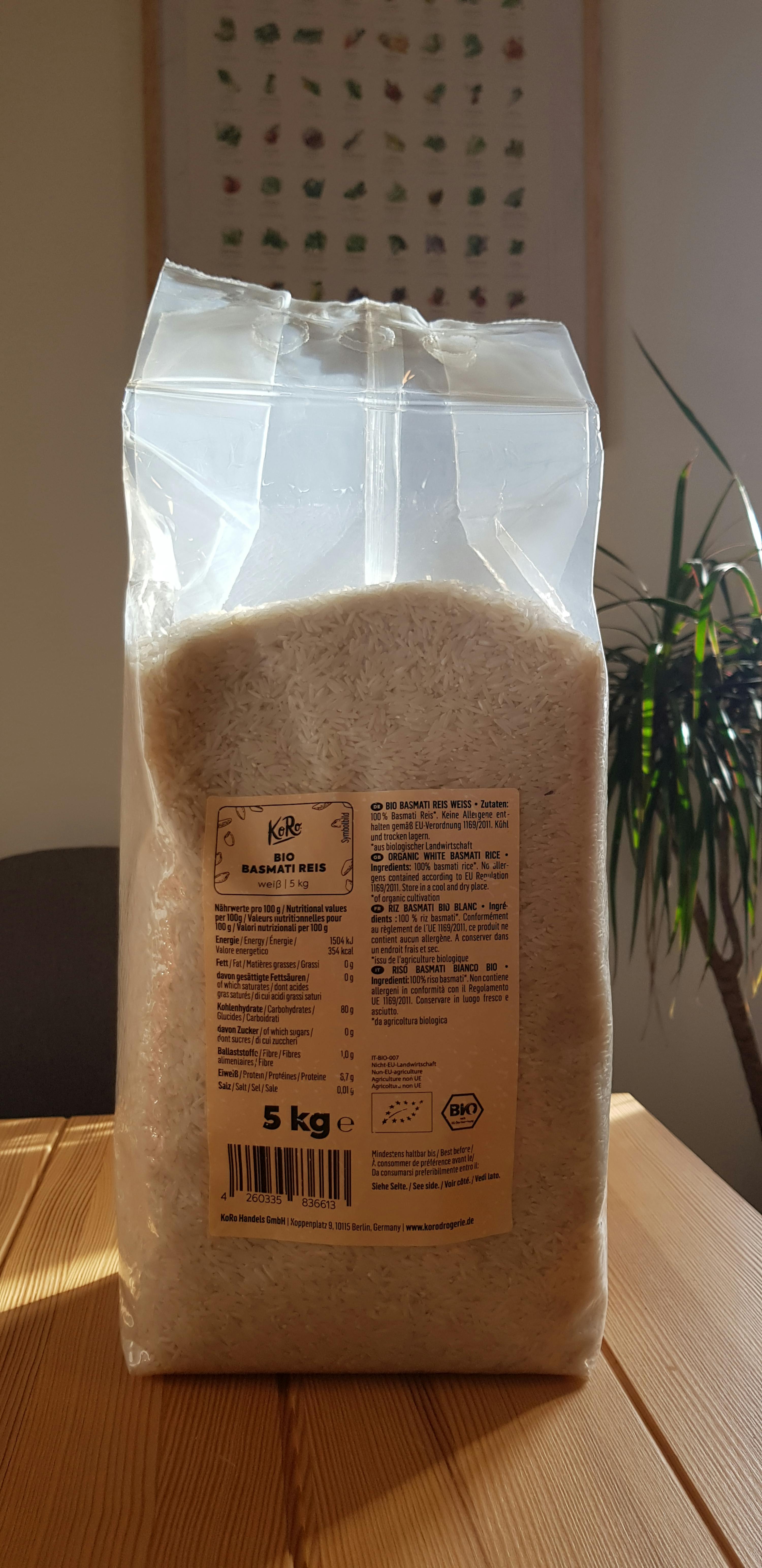Bio Roter Reis 15 kg (3x5kg)
