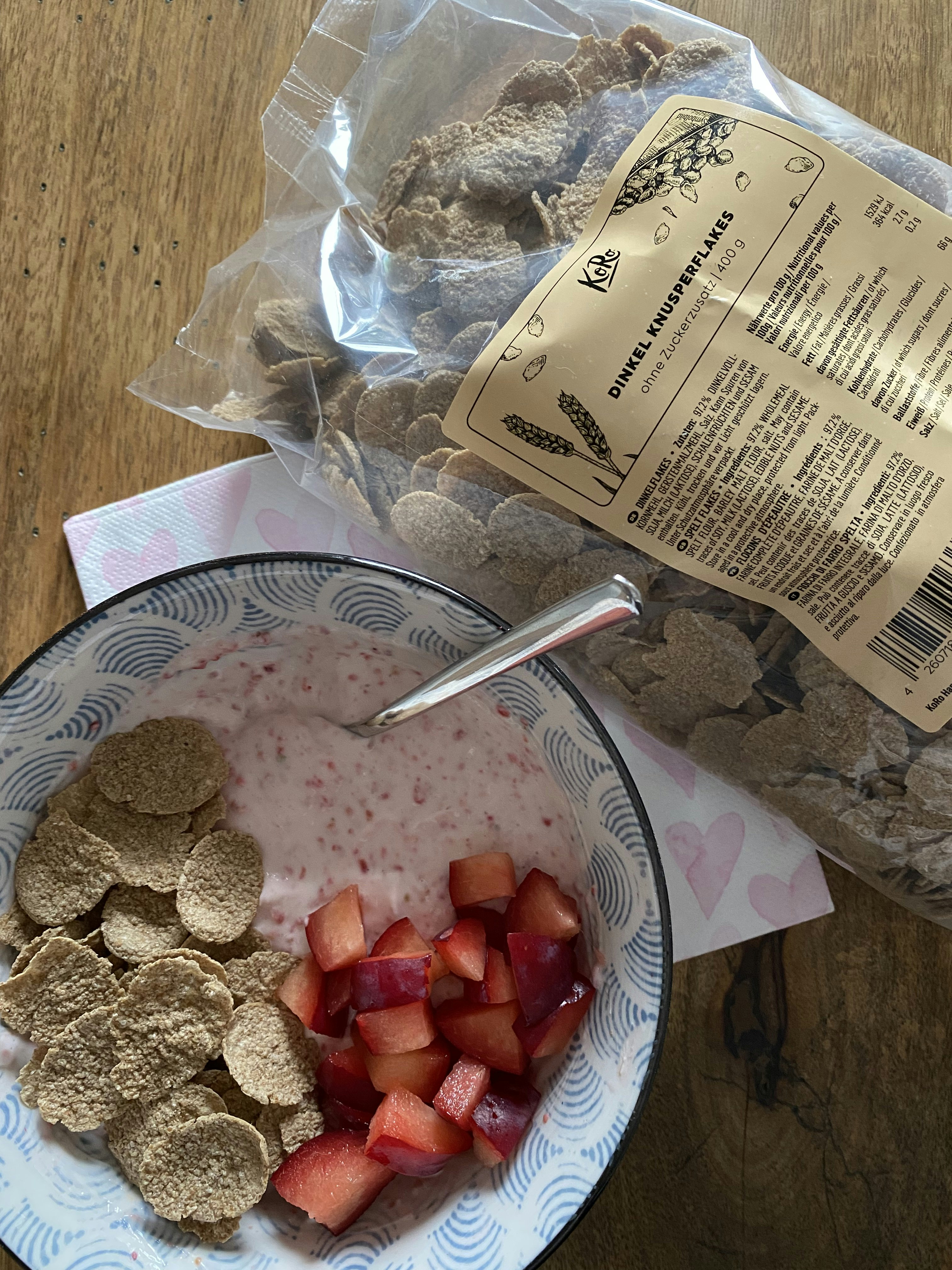 Dinkel Knusperflakes ohne Zuckerzusatz kaufen | KoRo Germany