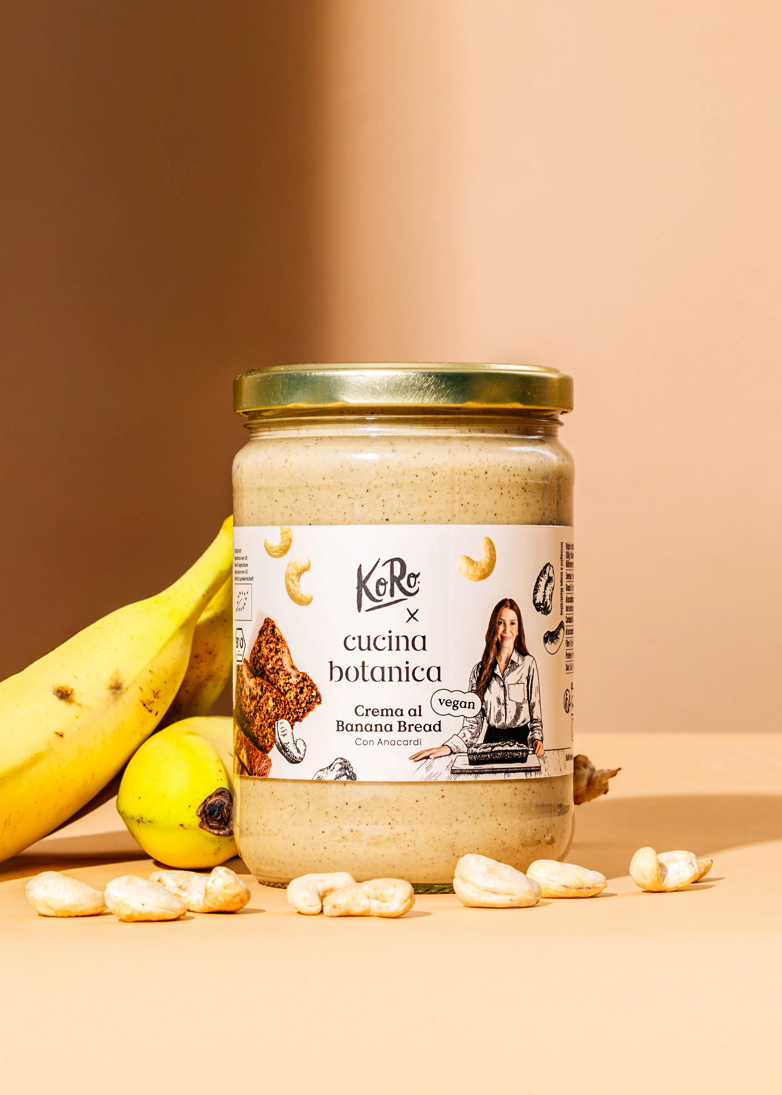 un barattolo di cucina botanica banana bread