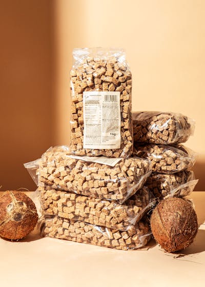 Formulering Basistheorie Geduld Veganistische kokosblokjes met speculaaskruiden 8 x 1 kg kopen | KoRo  Nederland