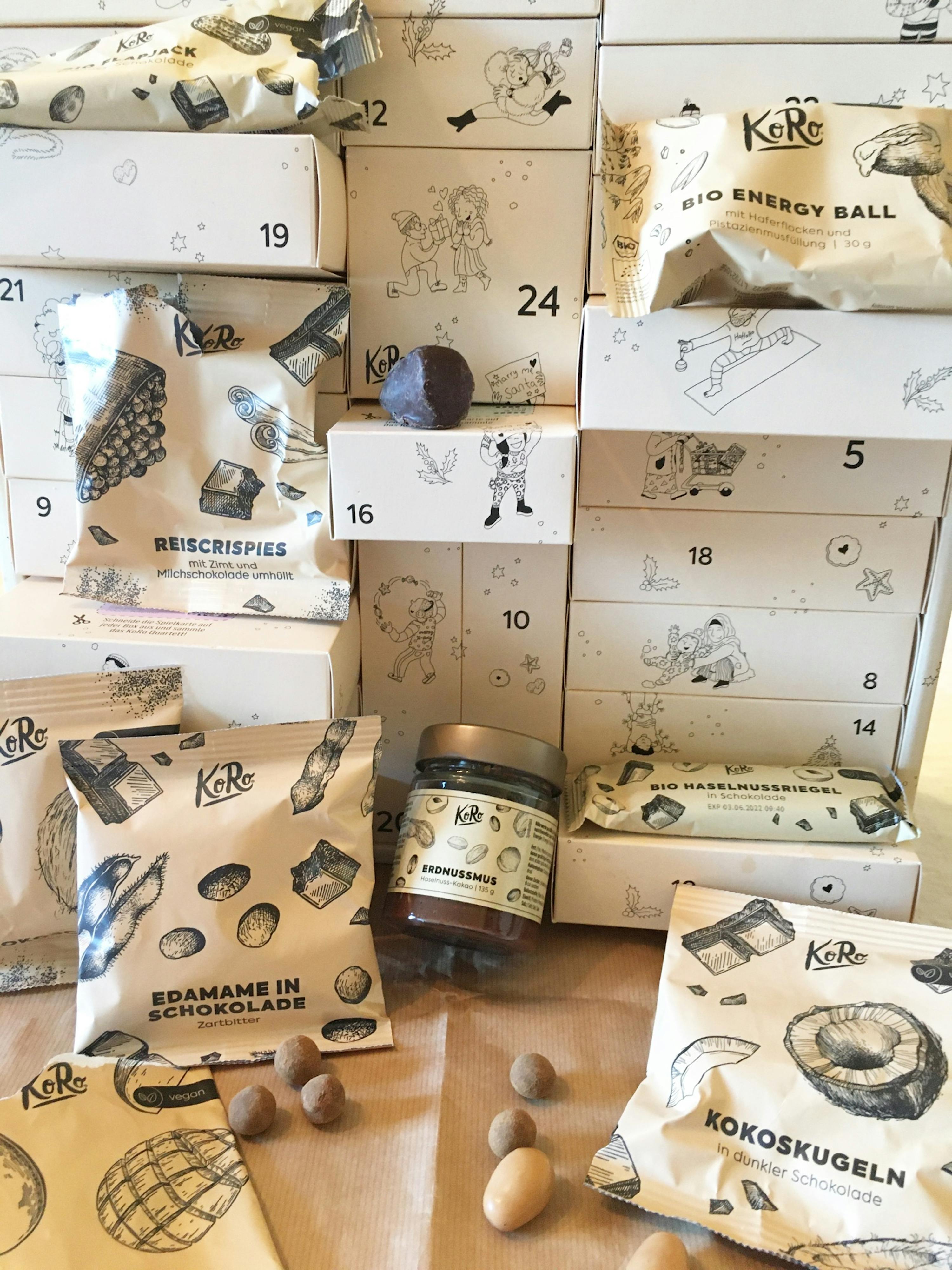 eine Reihe von Kekse mit der Aufschrift kokoskugeln