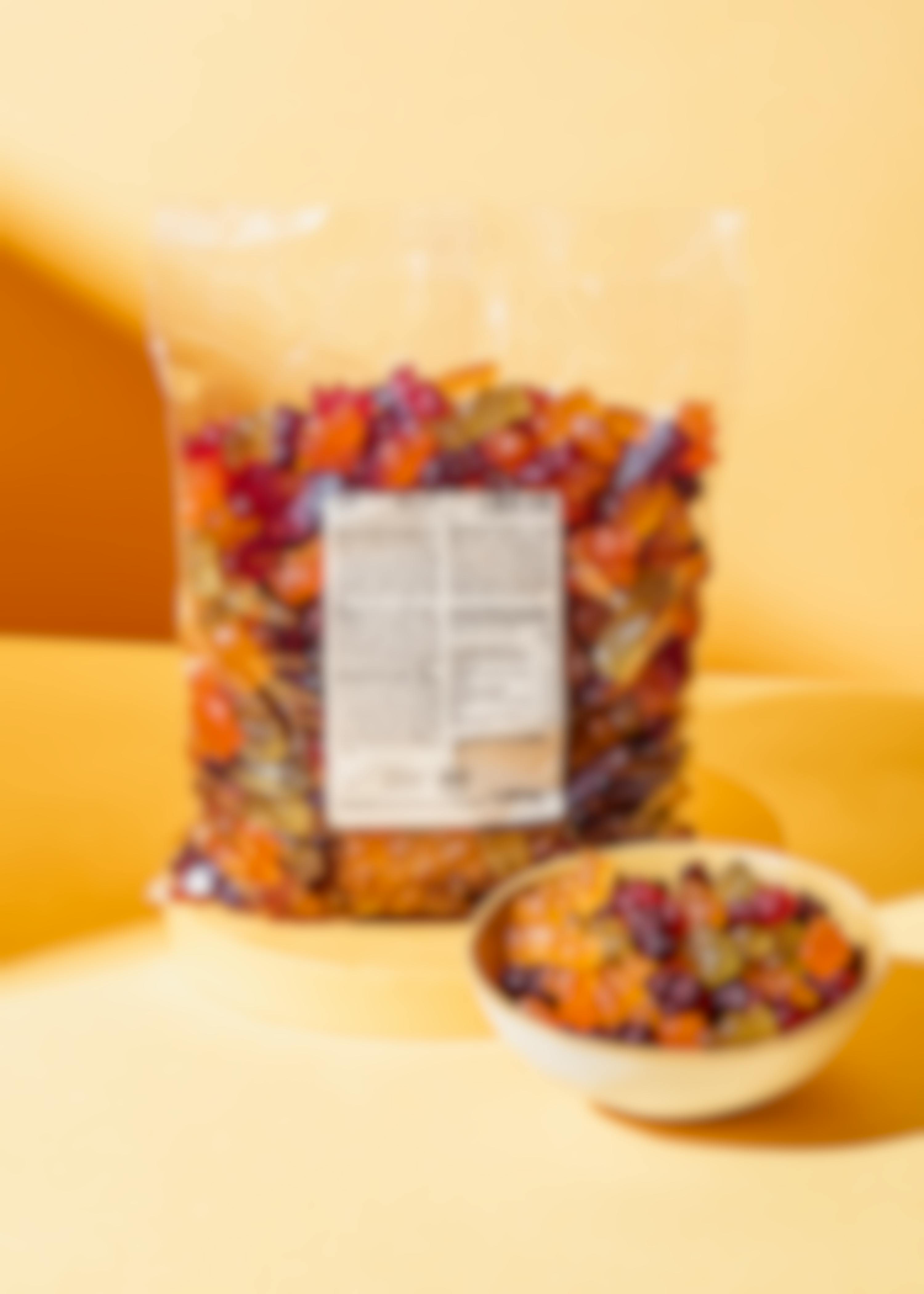 Bonbons "gummy bears" sans gélatine bio 1,25 kg