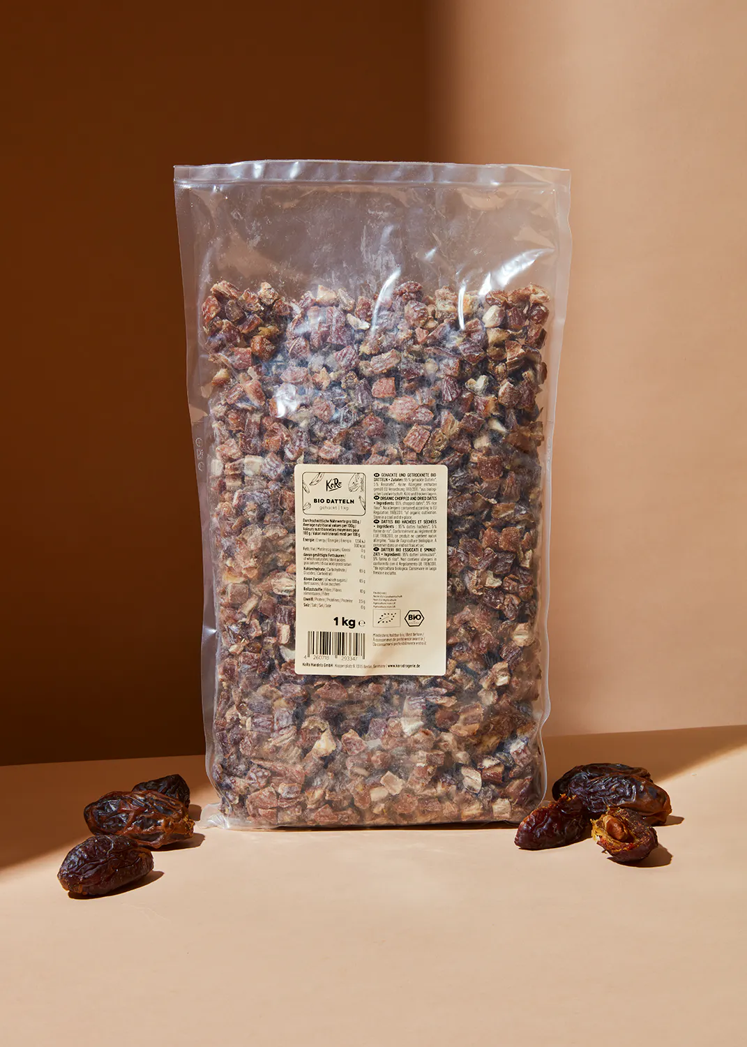 Dattes en morceaux bio 1 kg