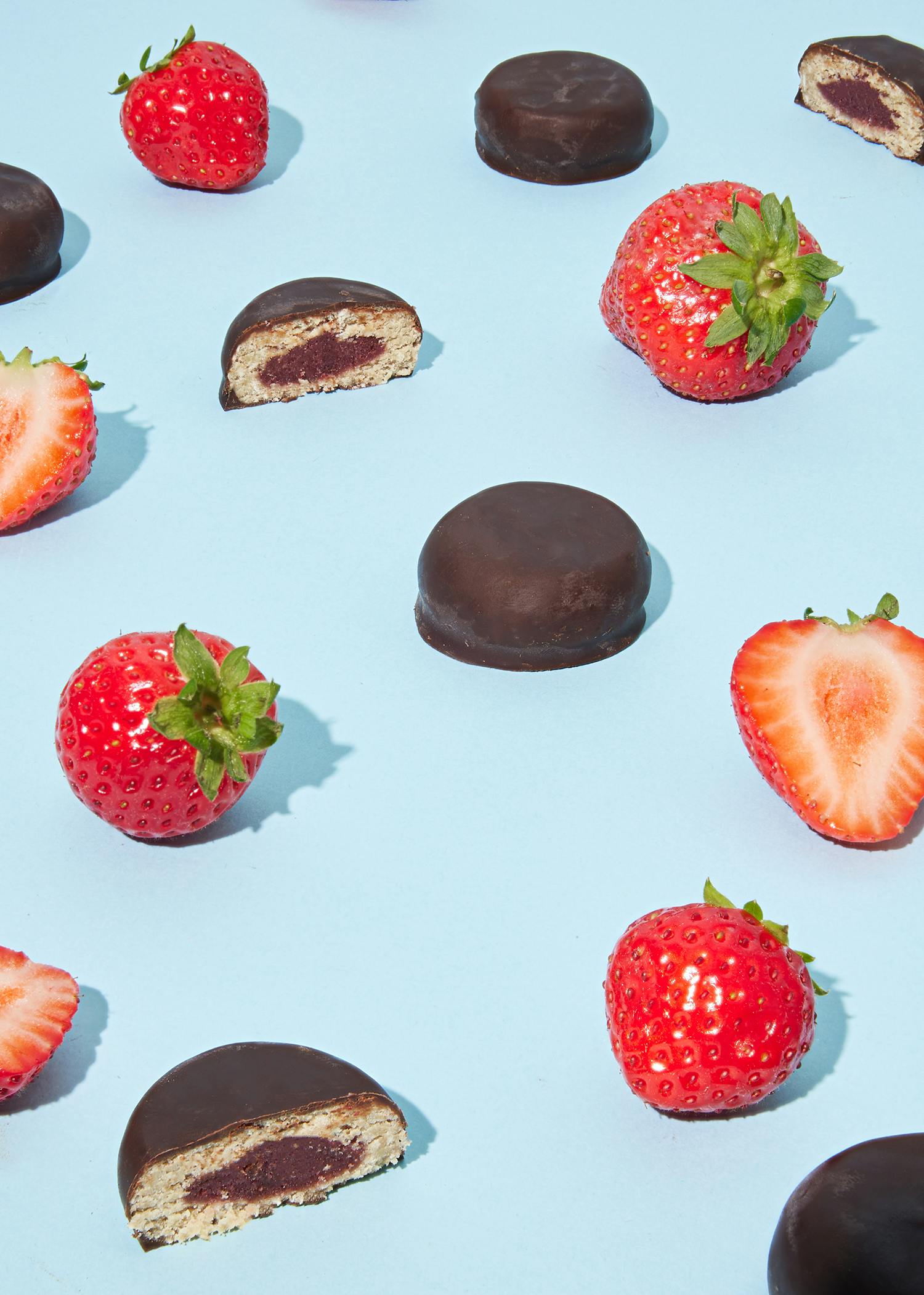 4255582817157 - Bio Dark Chocolate Duo Strawberry 2 x 20 g 4255582817157 - Bio Dark Chocolate Duo Strawberry 2 x 20 g