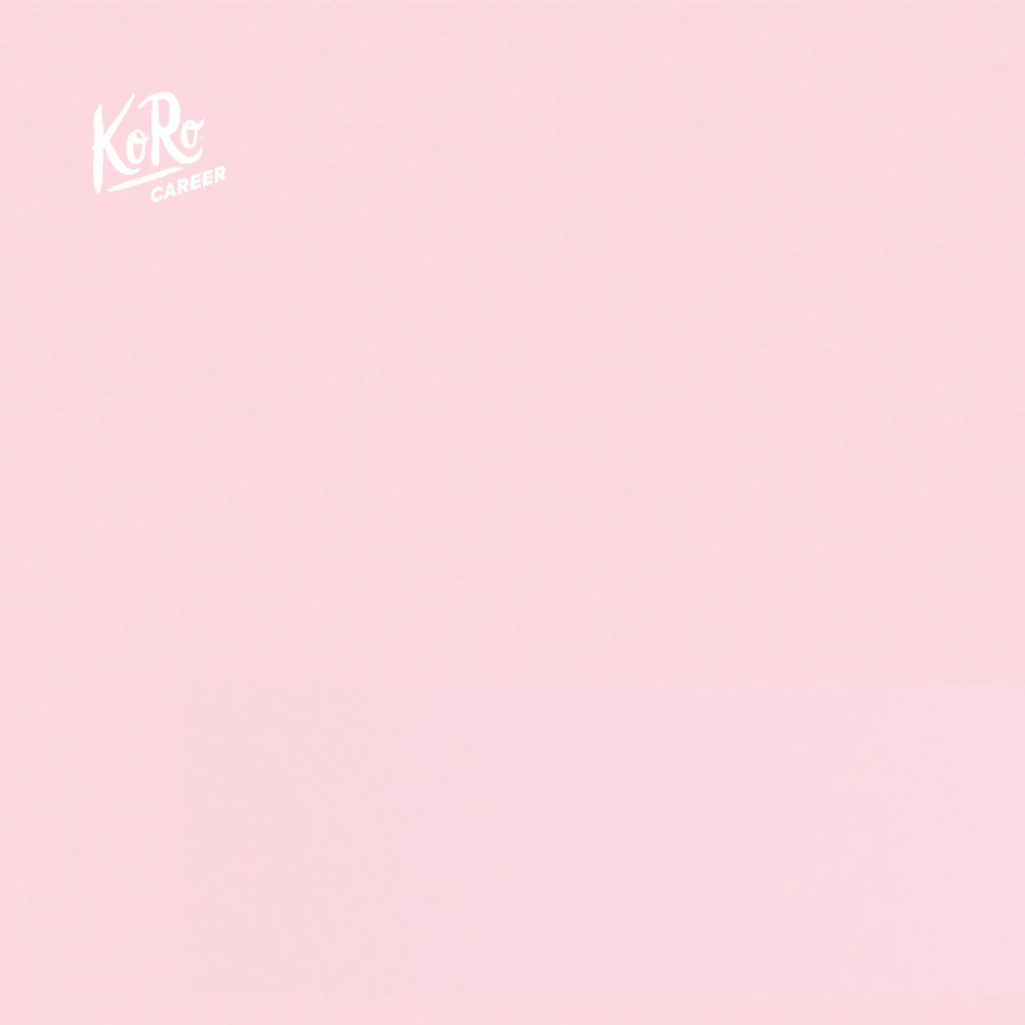 a pink background with the word career written on it