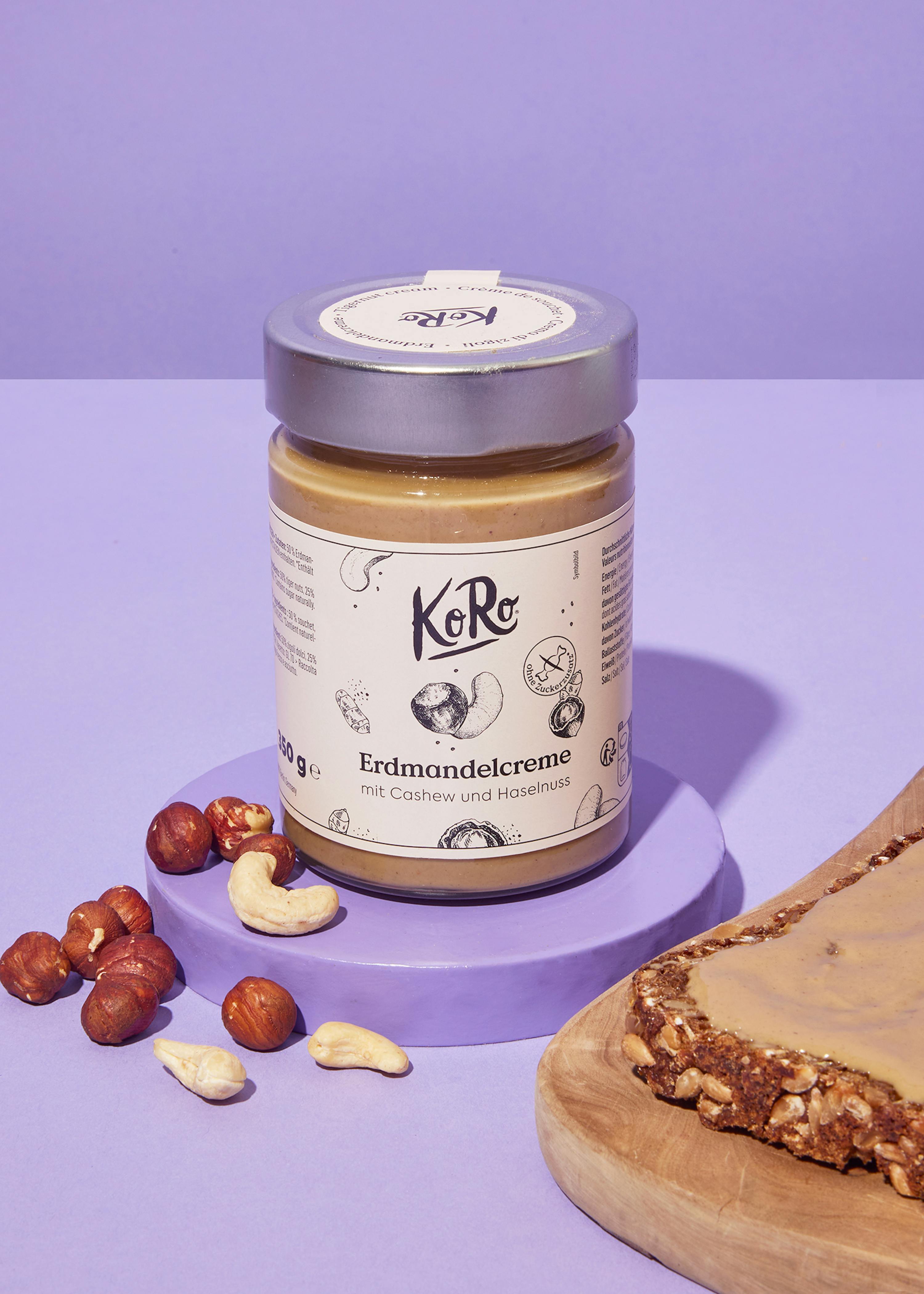 KoRo - Purée de cacahuètes - 1 kg de stock - Consistance crémeuse - Sans  sucre ajouté - Fabriquée à partir de cacahuètes torréfiées 100% sans  graisse. : : Epicerie