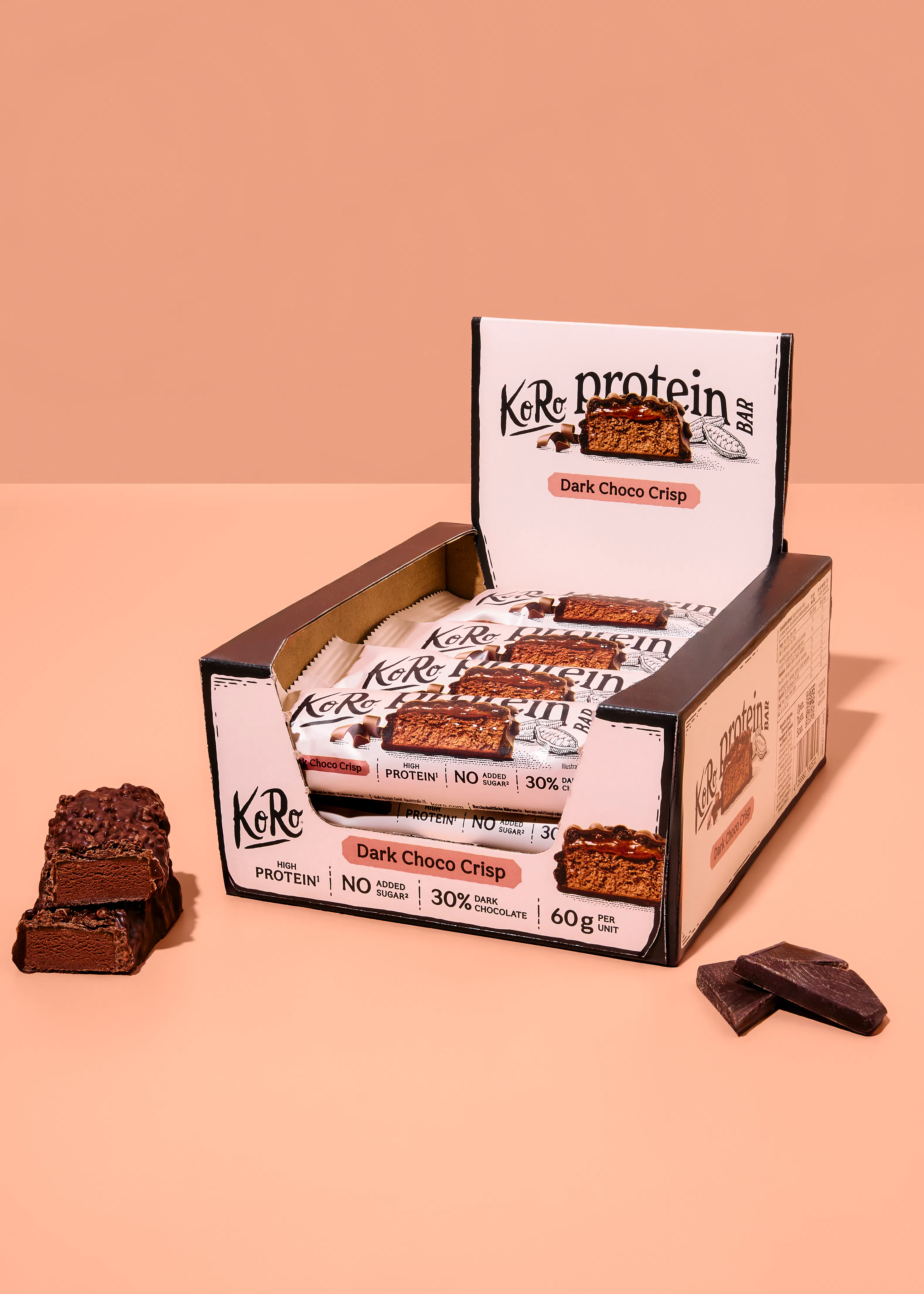 Protein bar brownie-crispies 12 x 60 g 