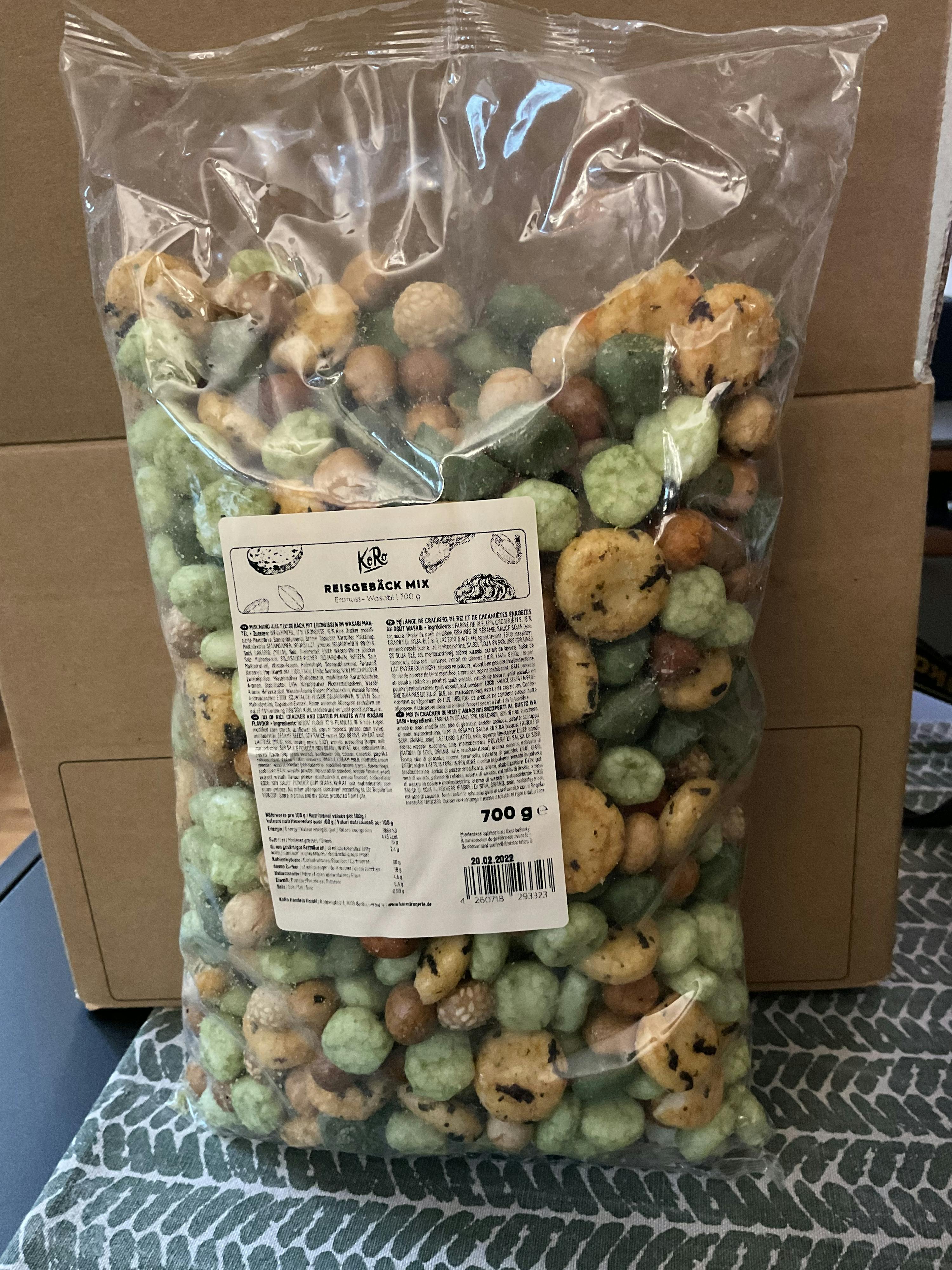 Reisgebäck Mix ErdnussWasabi kaufen KoRo Germany