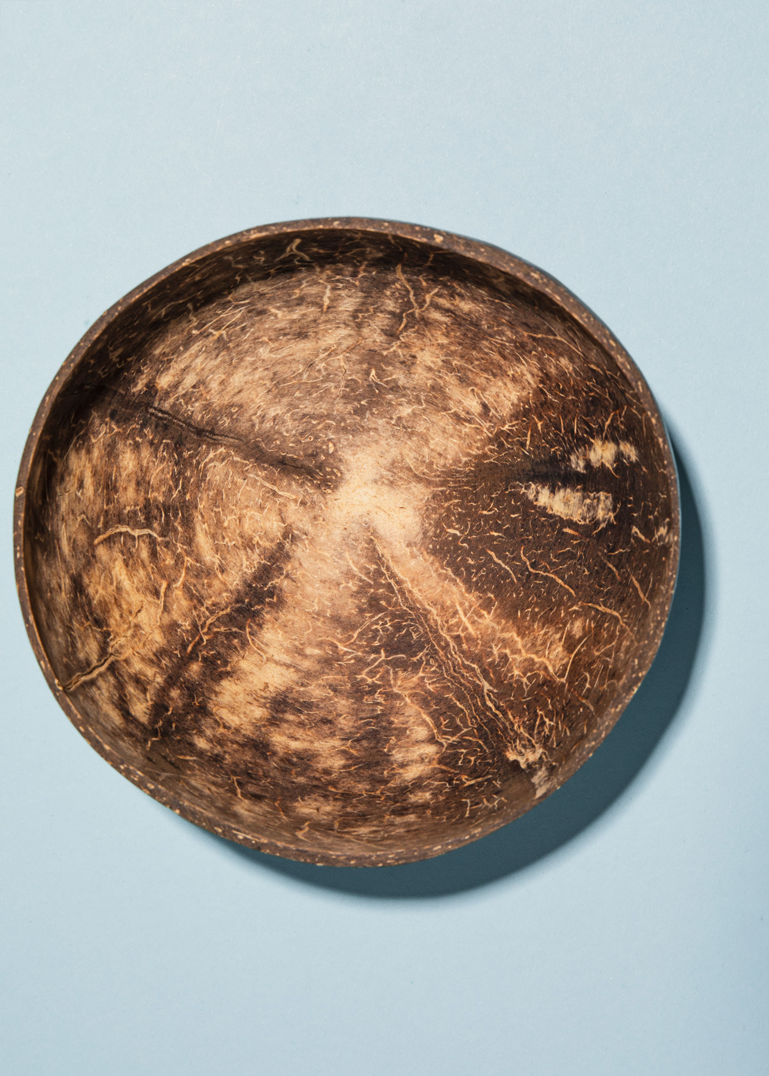 set da 3 pezzi Decorasian Ciotole in vera noce di cocco – Coconut Bowl – Ciotola di cocco interna lucidata esterna laccata 