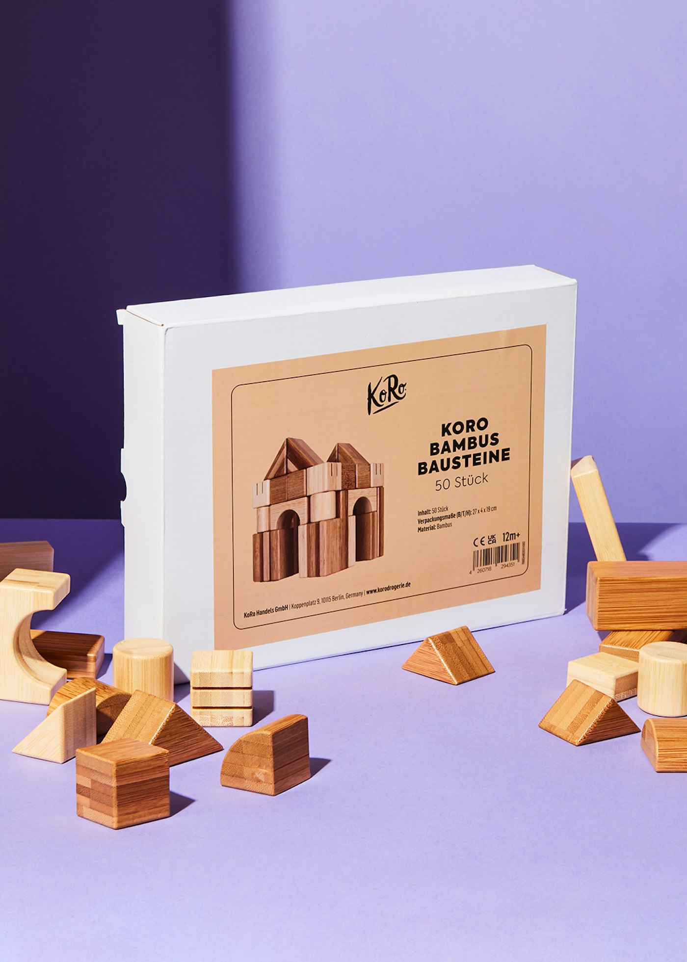 Acheter des blocs de construction en bambou KoRo France