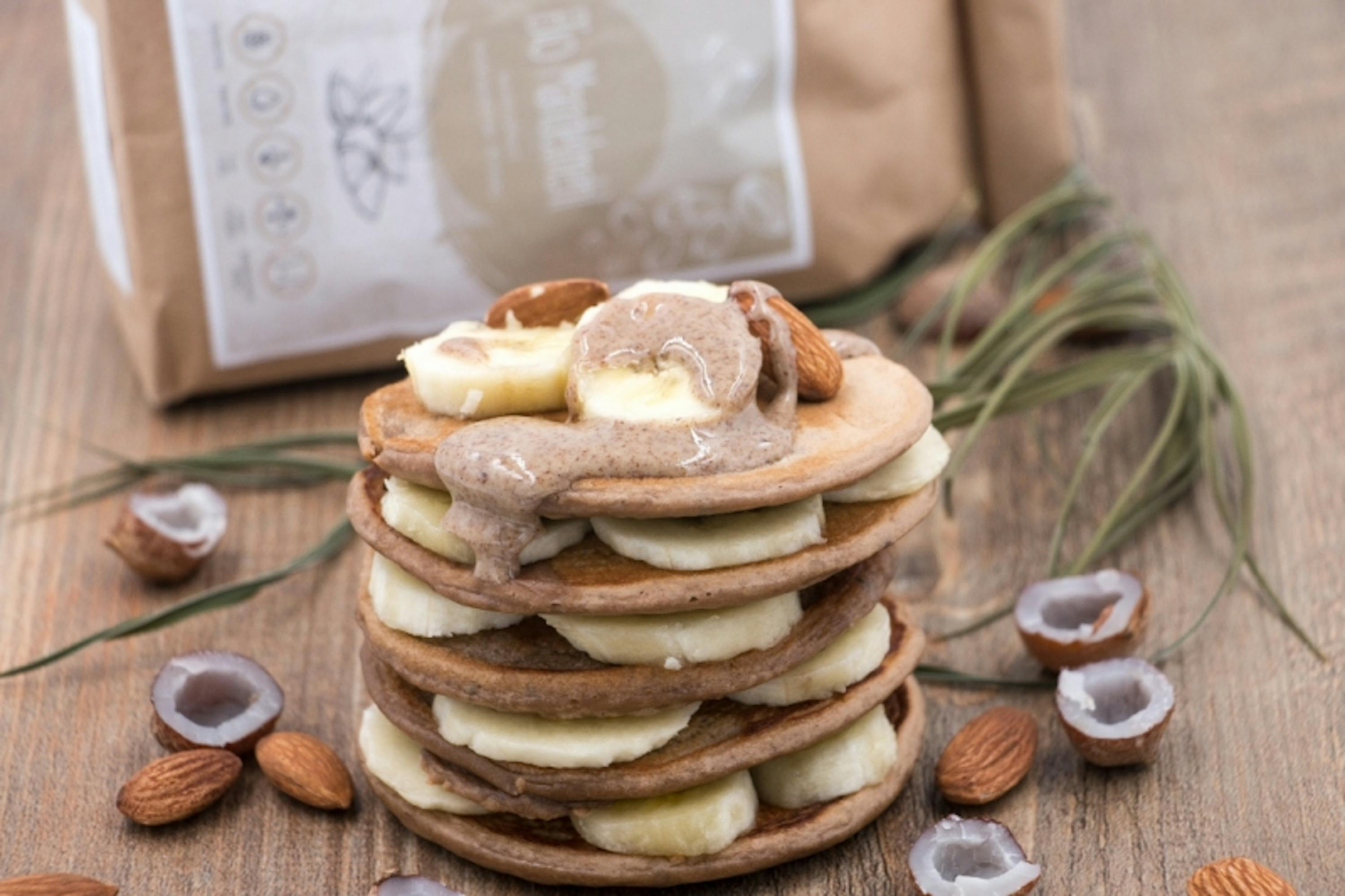 Pancakes à la pomme et farine de lupin - Markal bio