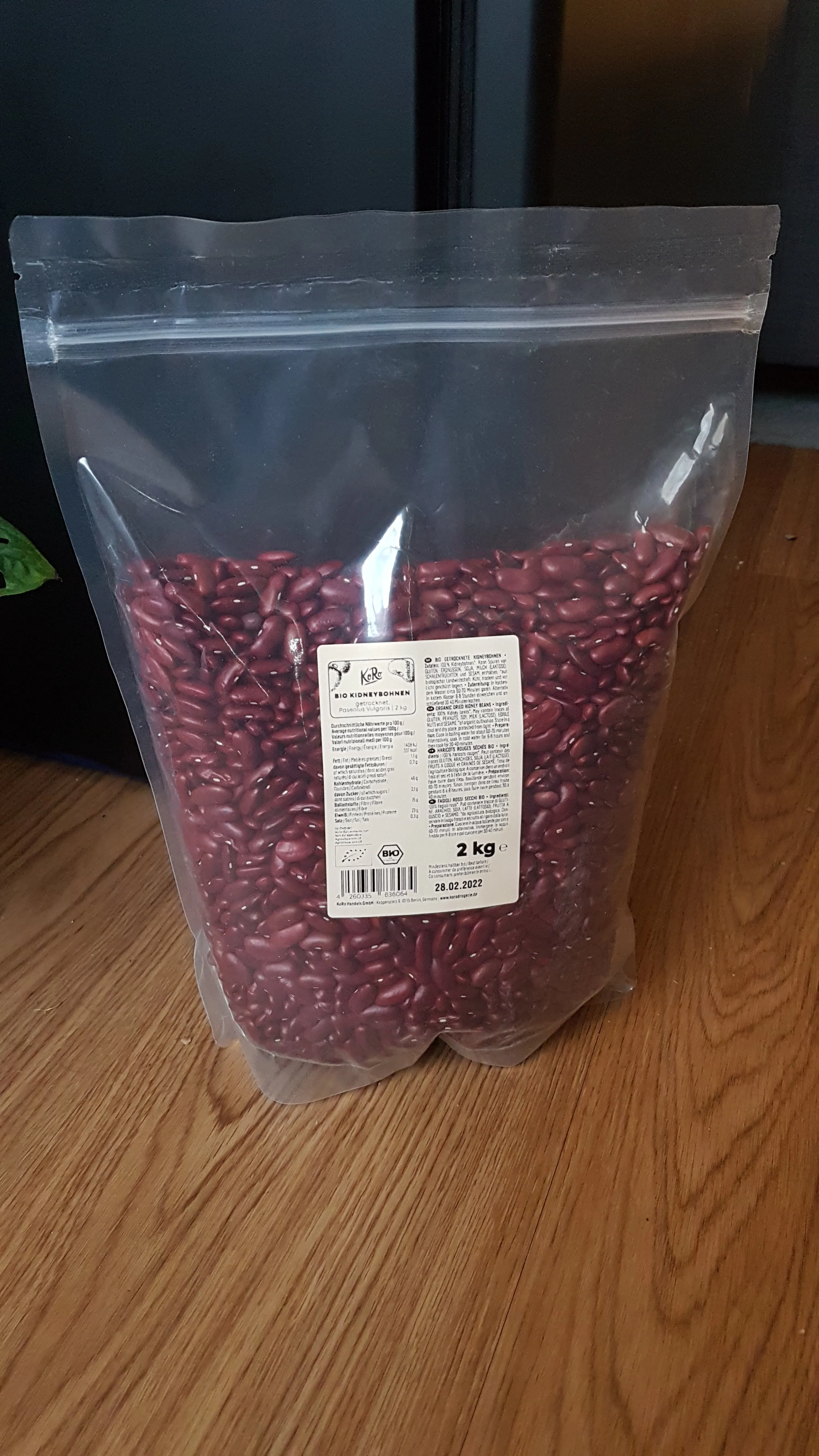 Corab Coopérative -- Haricots rouges bio Vrac (origine France) - 5 kg