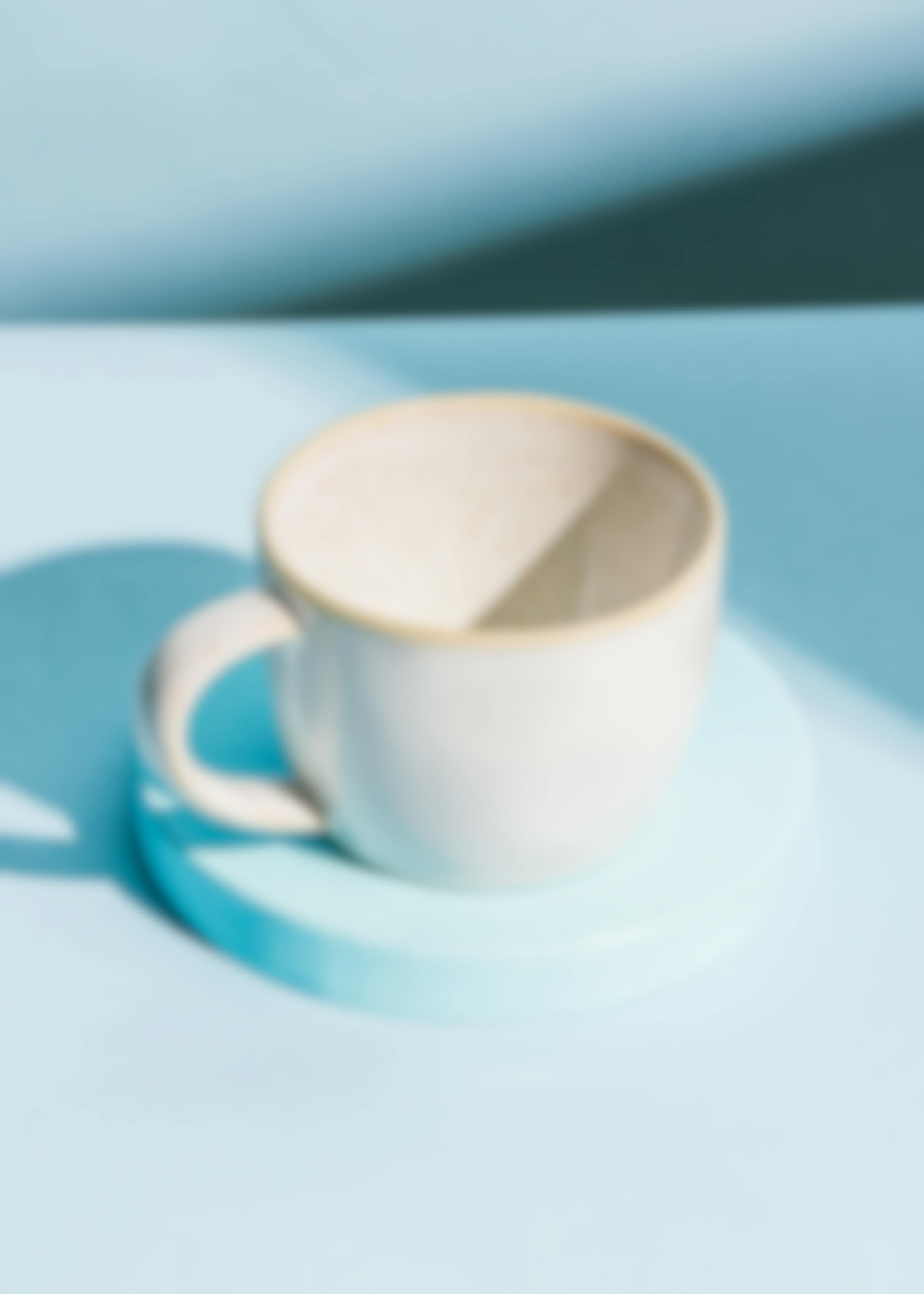 Tasse à café blanche 10 cm