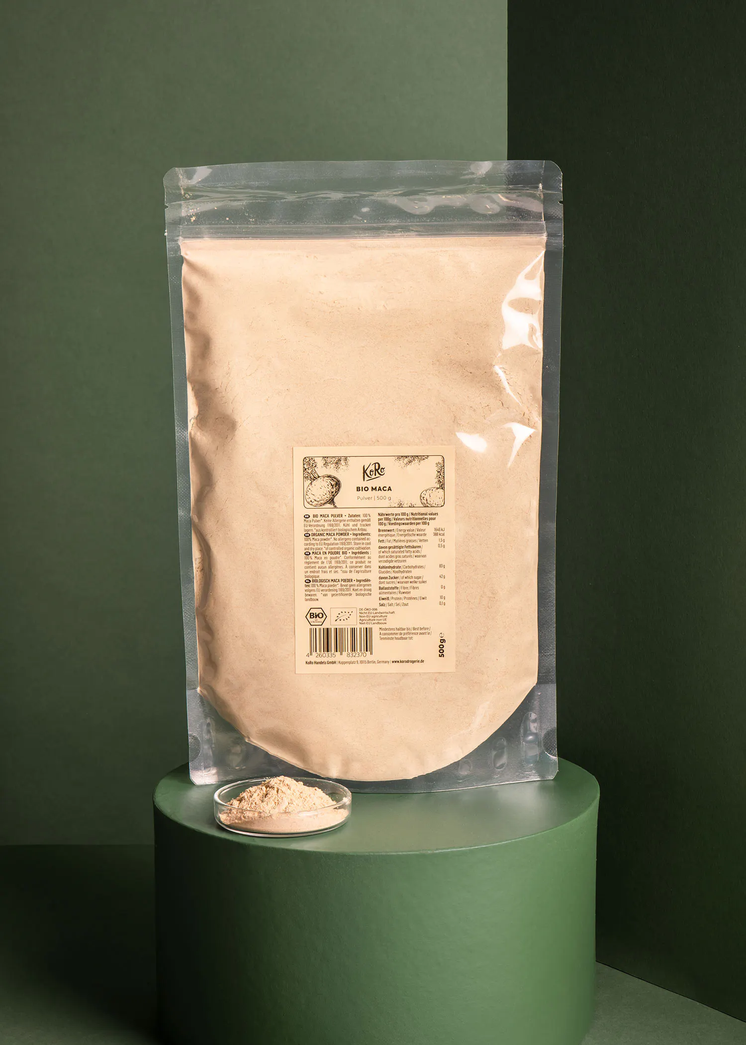 Poudre de maca bio 500 g