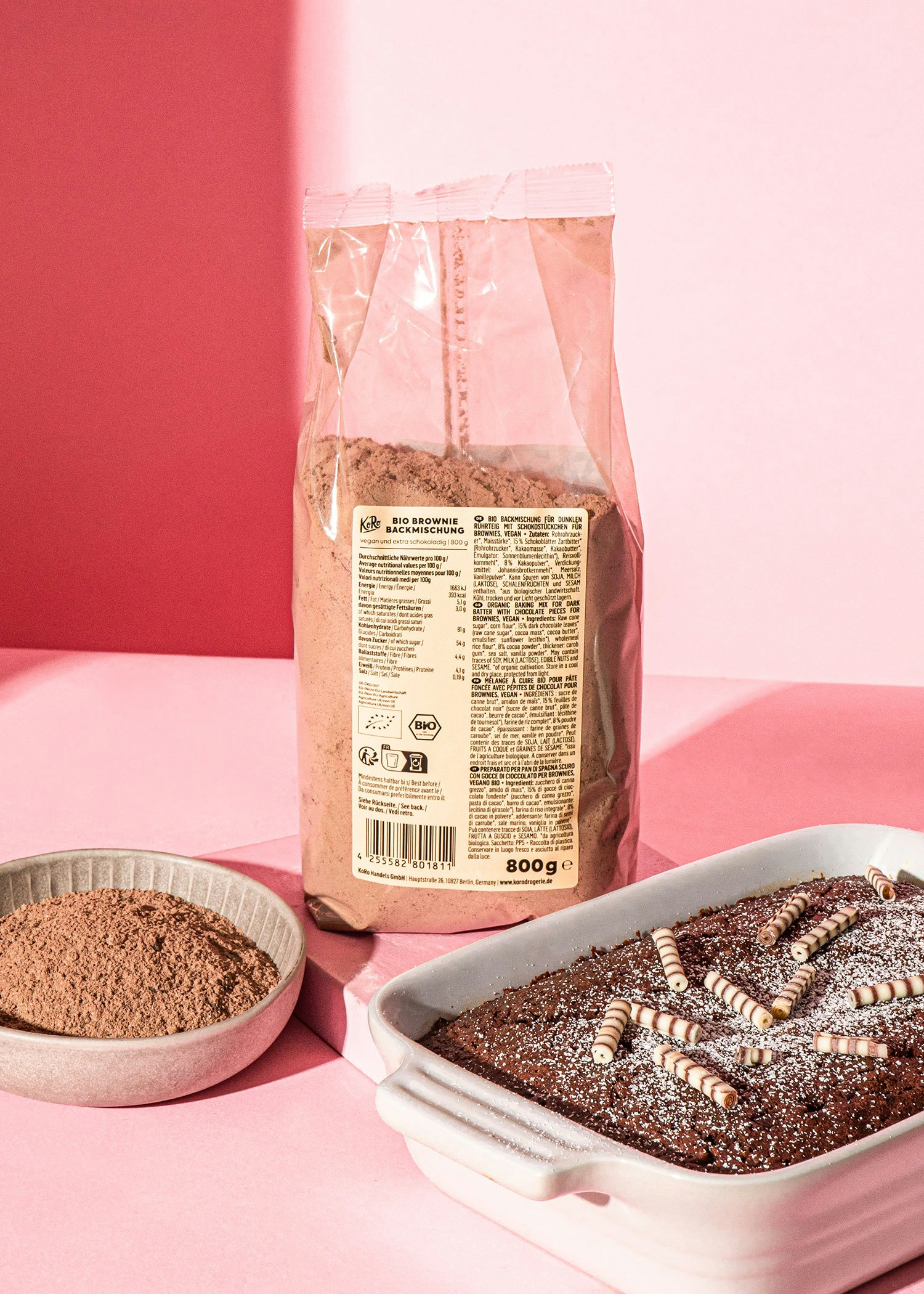 Bio Brownie Backmischung kaufen | KoRo Germany