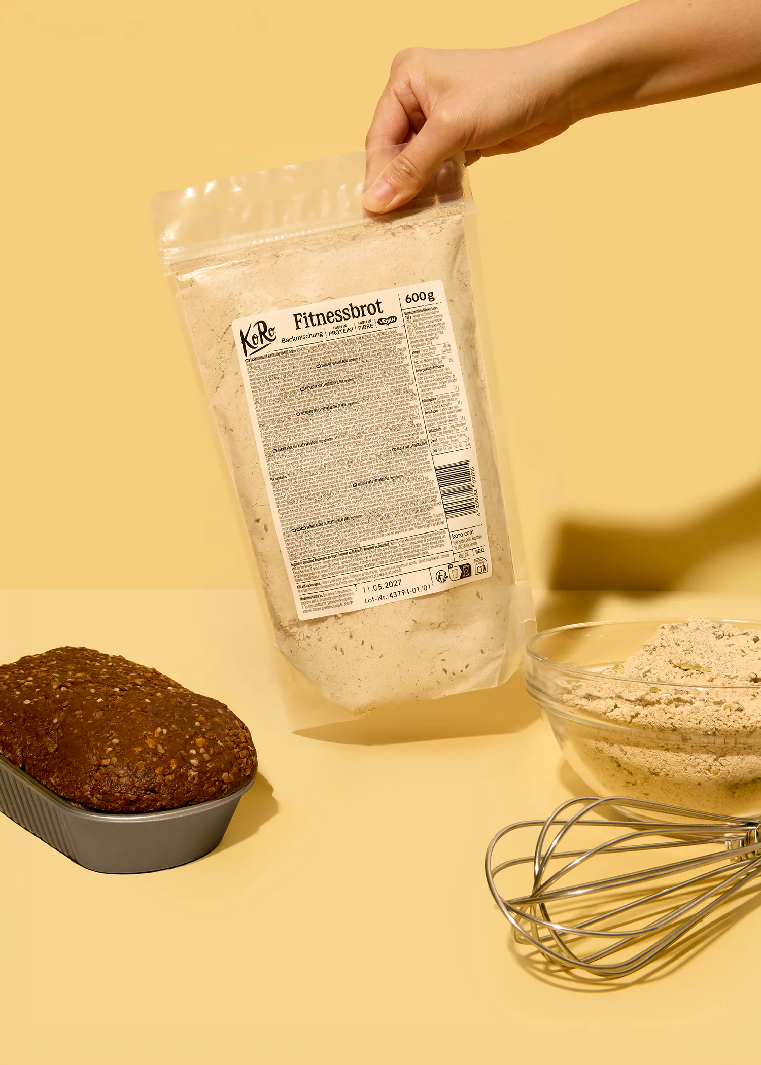 Fitness-leipä leivontasekoitus | 600 g