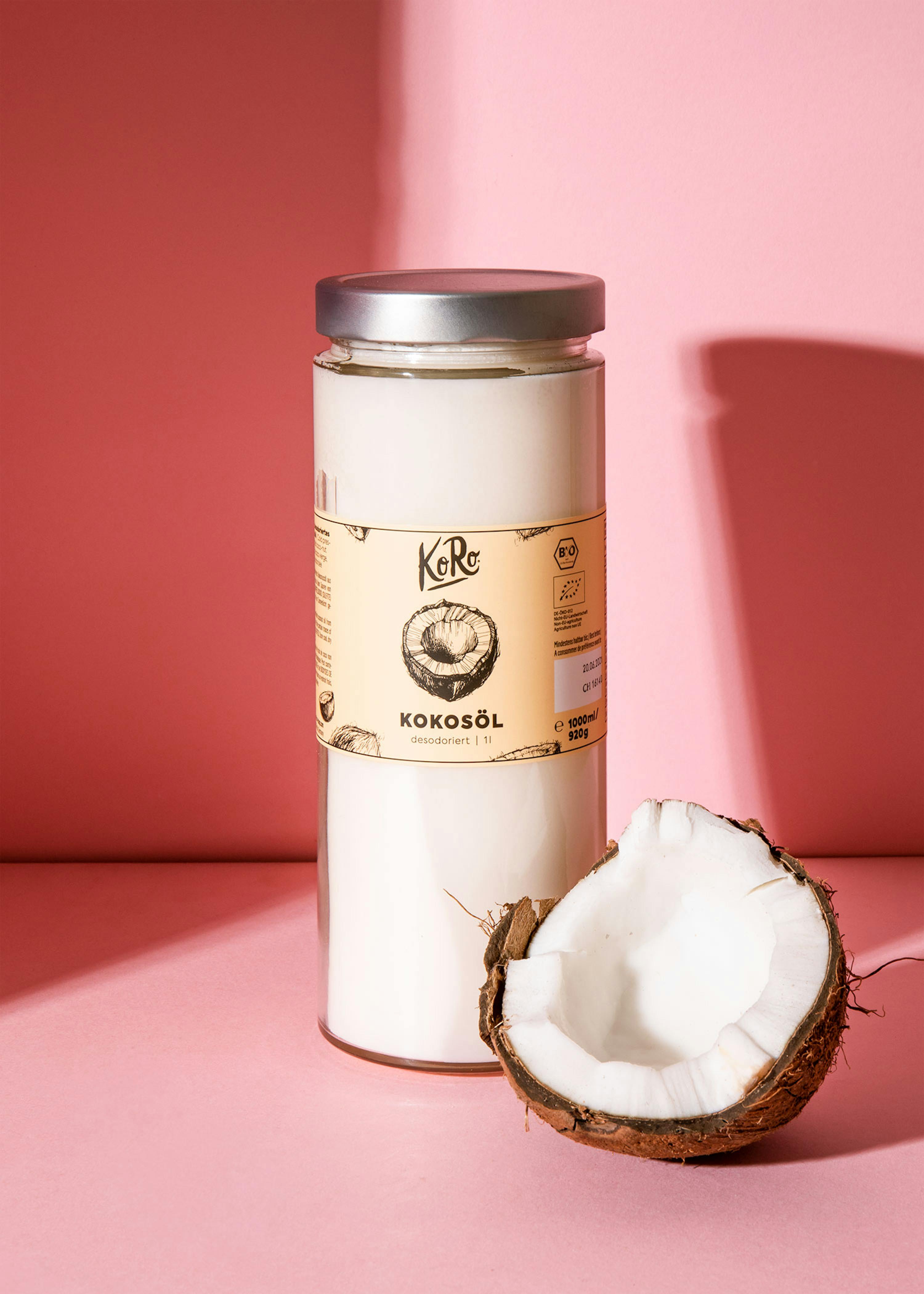 Pasen inch converteerbaar Bio kokosolie geurloos 1 L | KOKOS_012 | KoRo Nederland