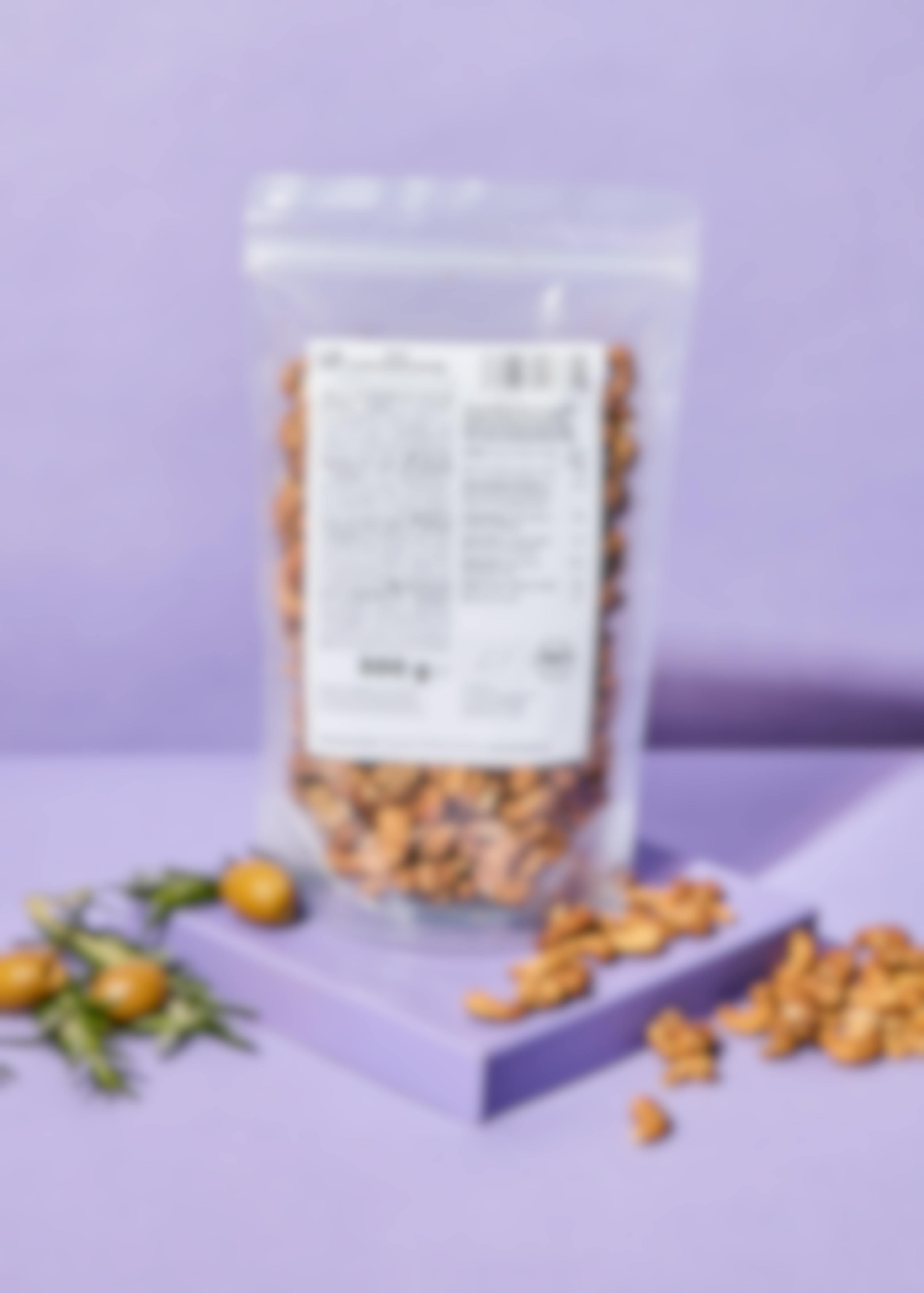 Organic cashews with olive and rosemary 500g