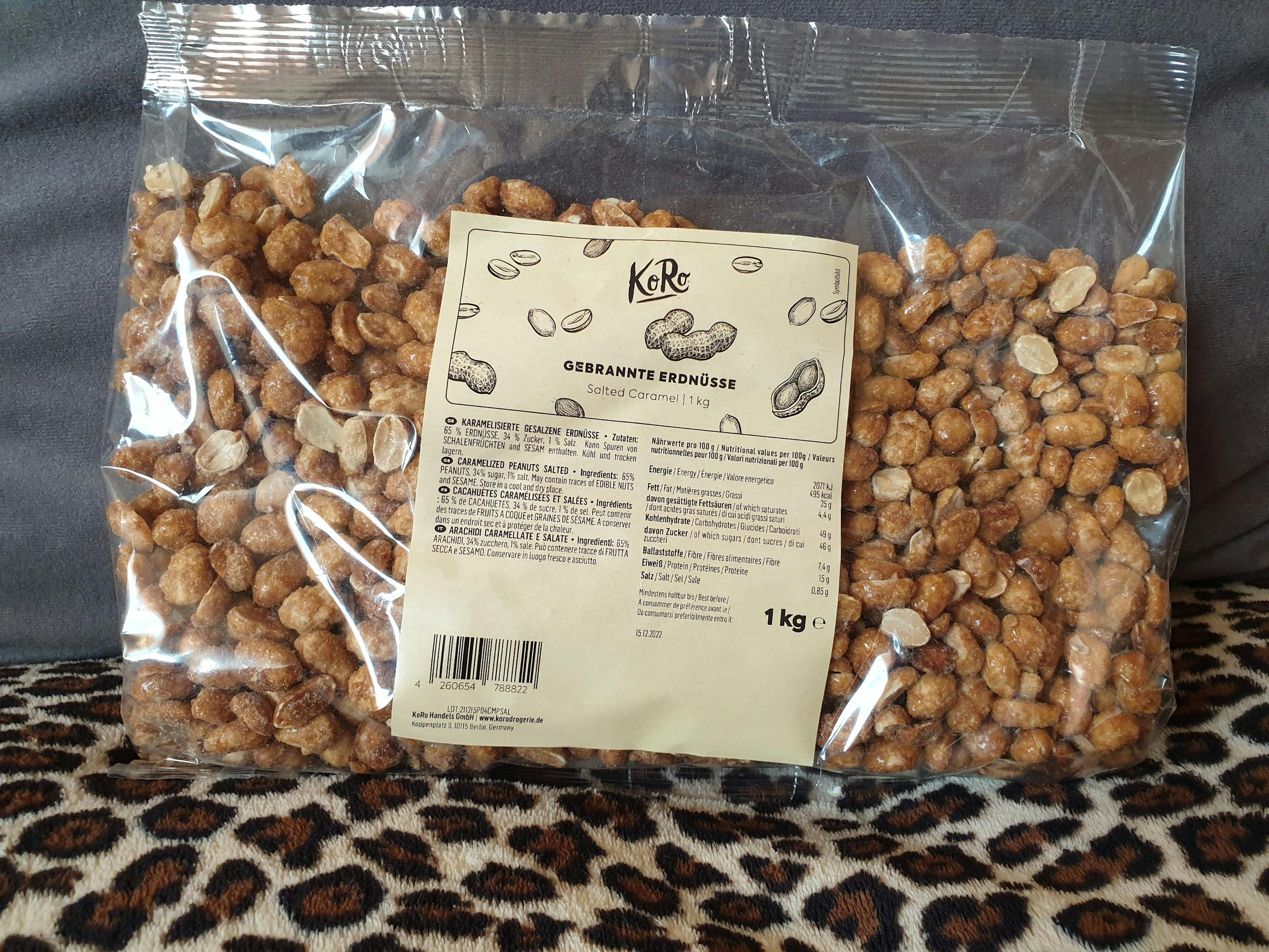 Cacahuètes caramélisées 160g Délices d'Artisan