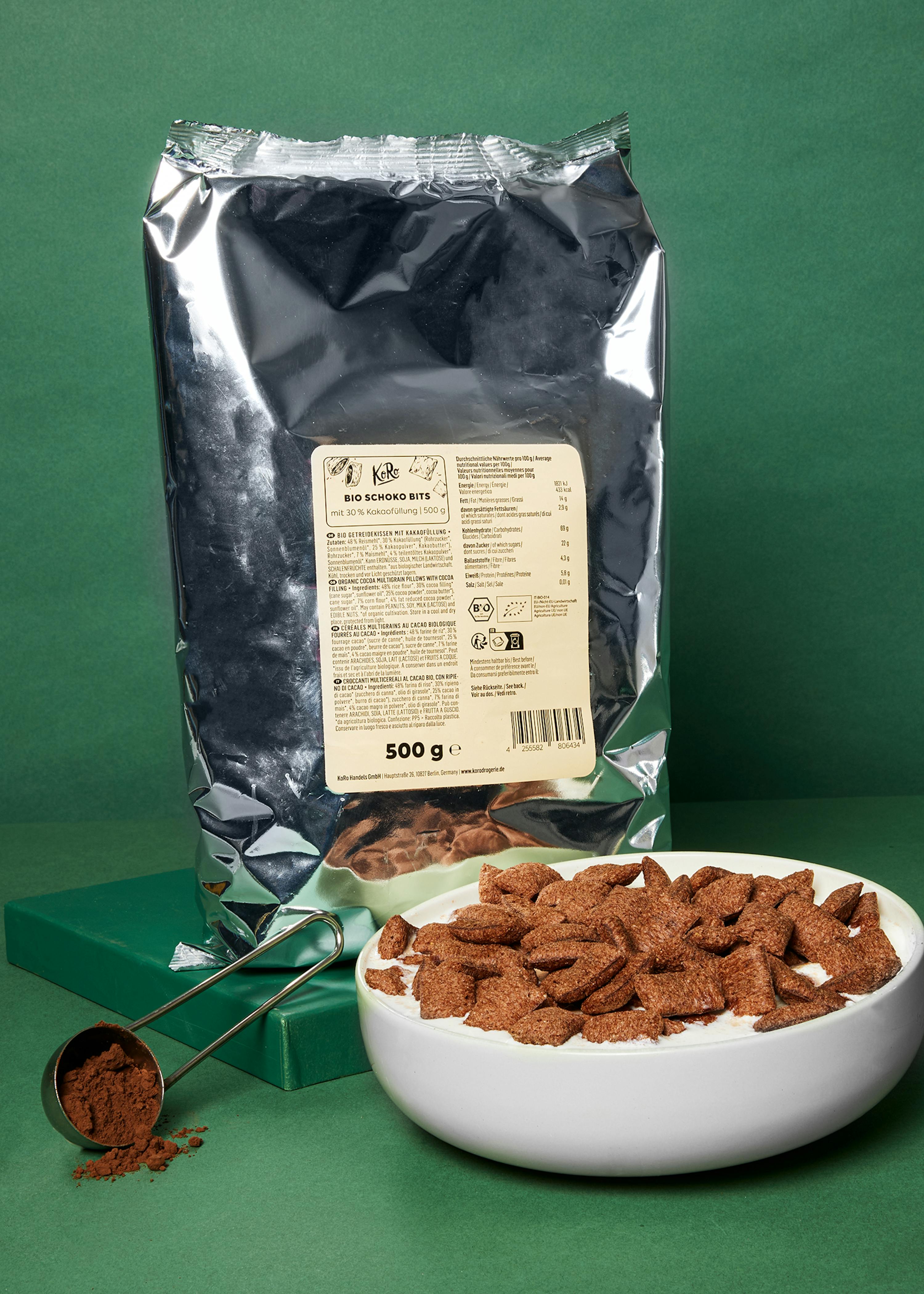 céréales fourrées tout chocolat bio - 375 g - BIO VILLAGE au meilleur prix