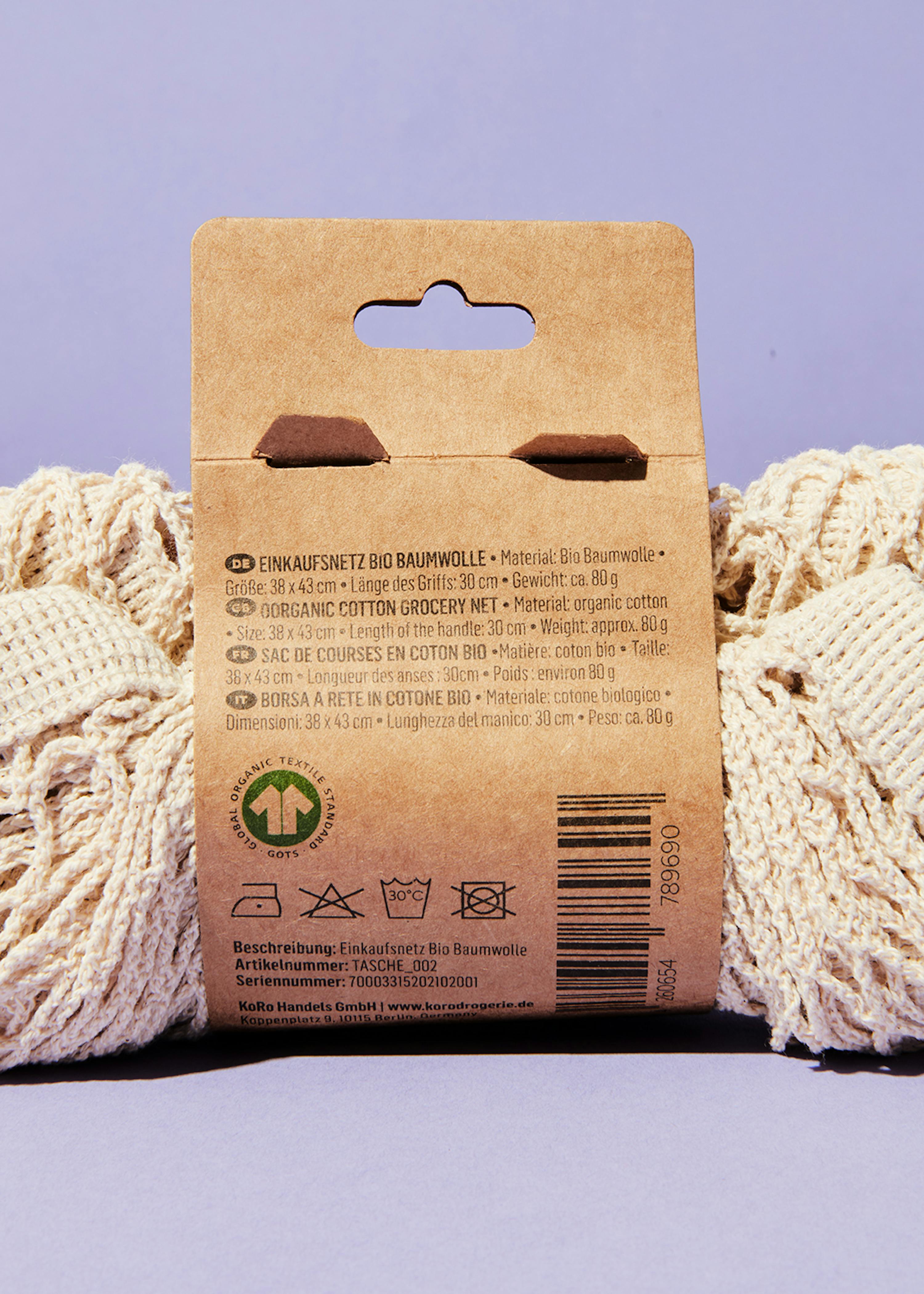Einkaufsnetz aus Bio Baumwolle