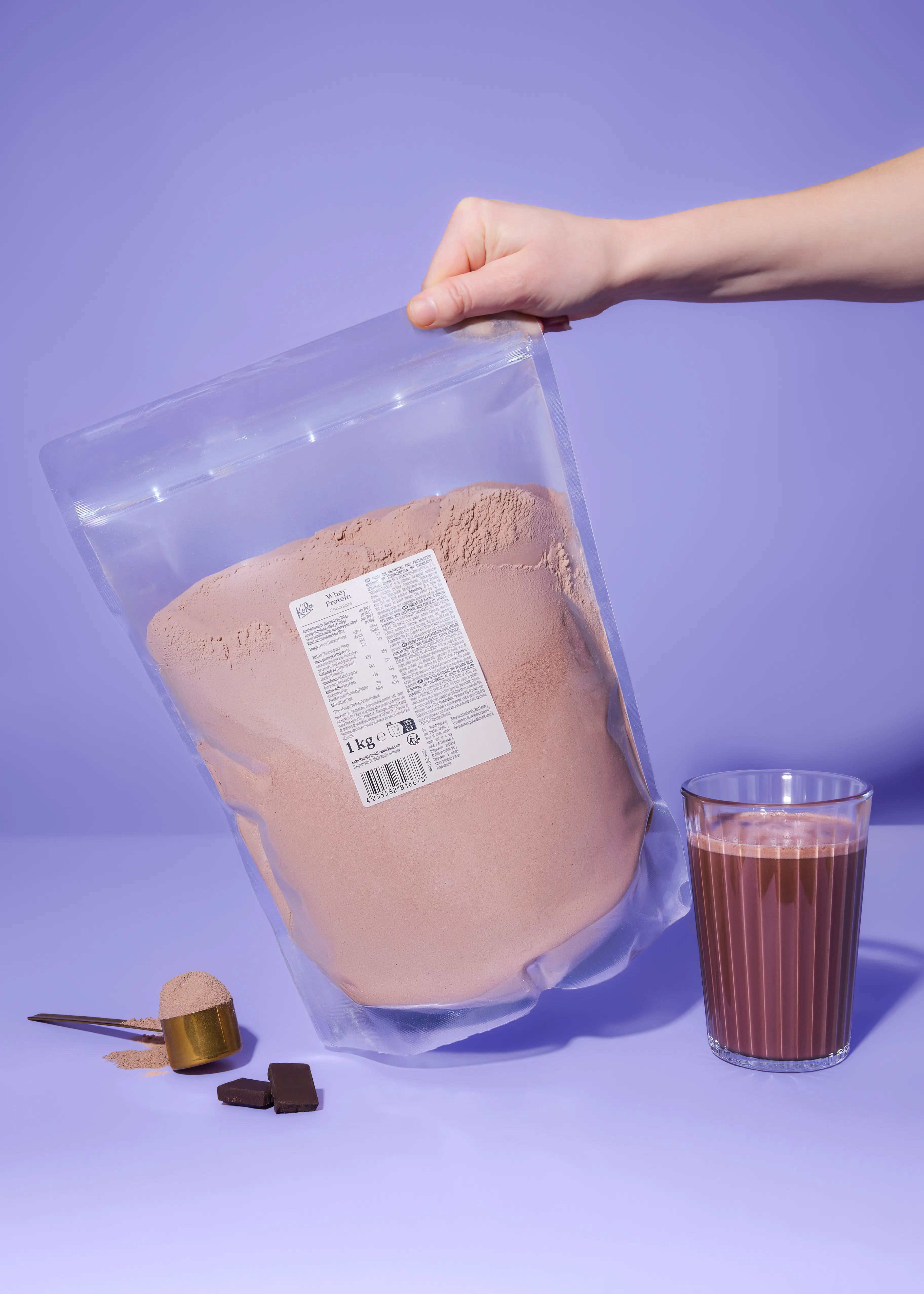 Whey protéine au chocolat 1 kg