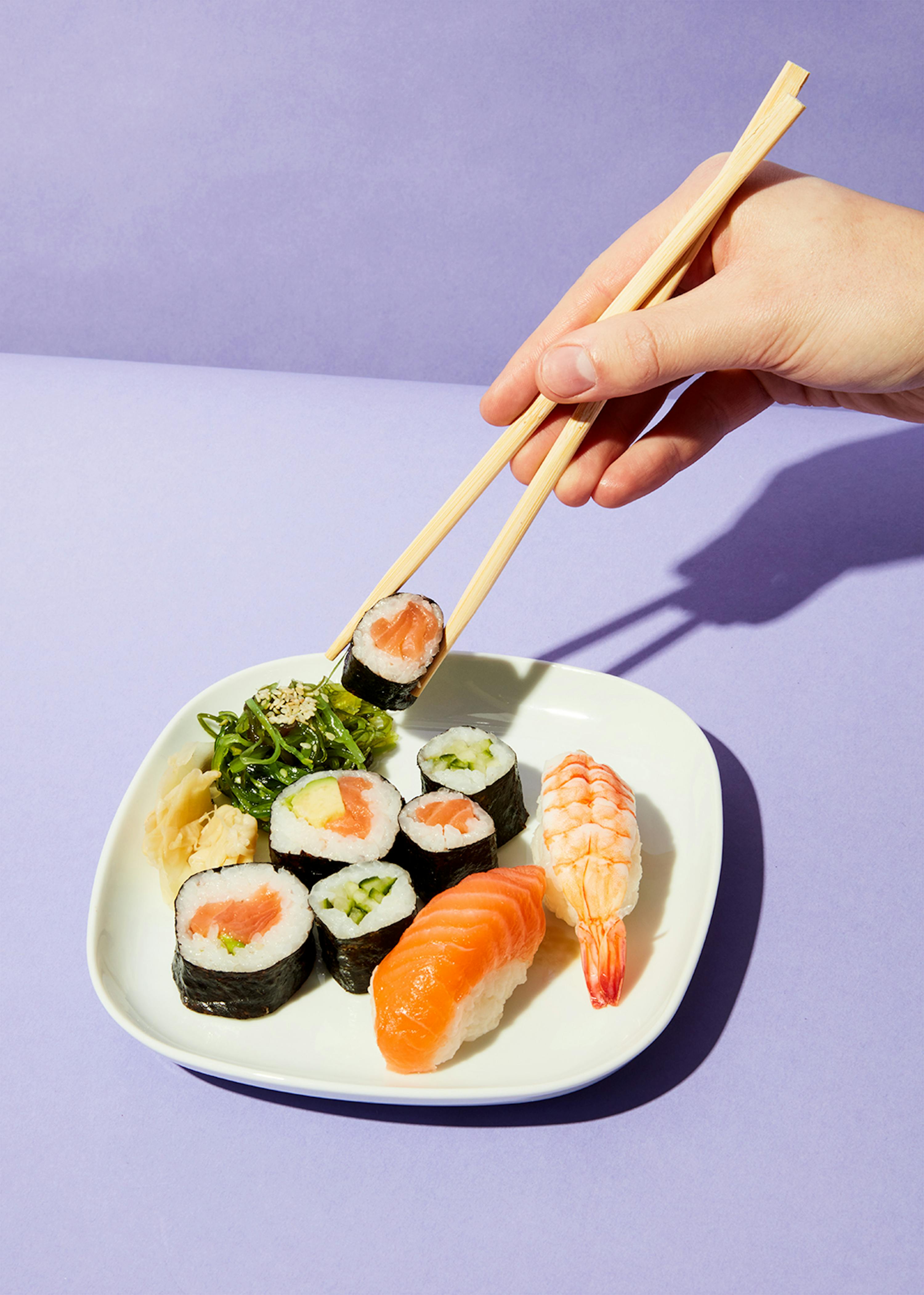 Coffret de préparation sushi et maki - 7,16 €
