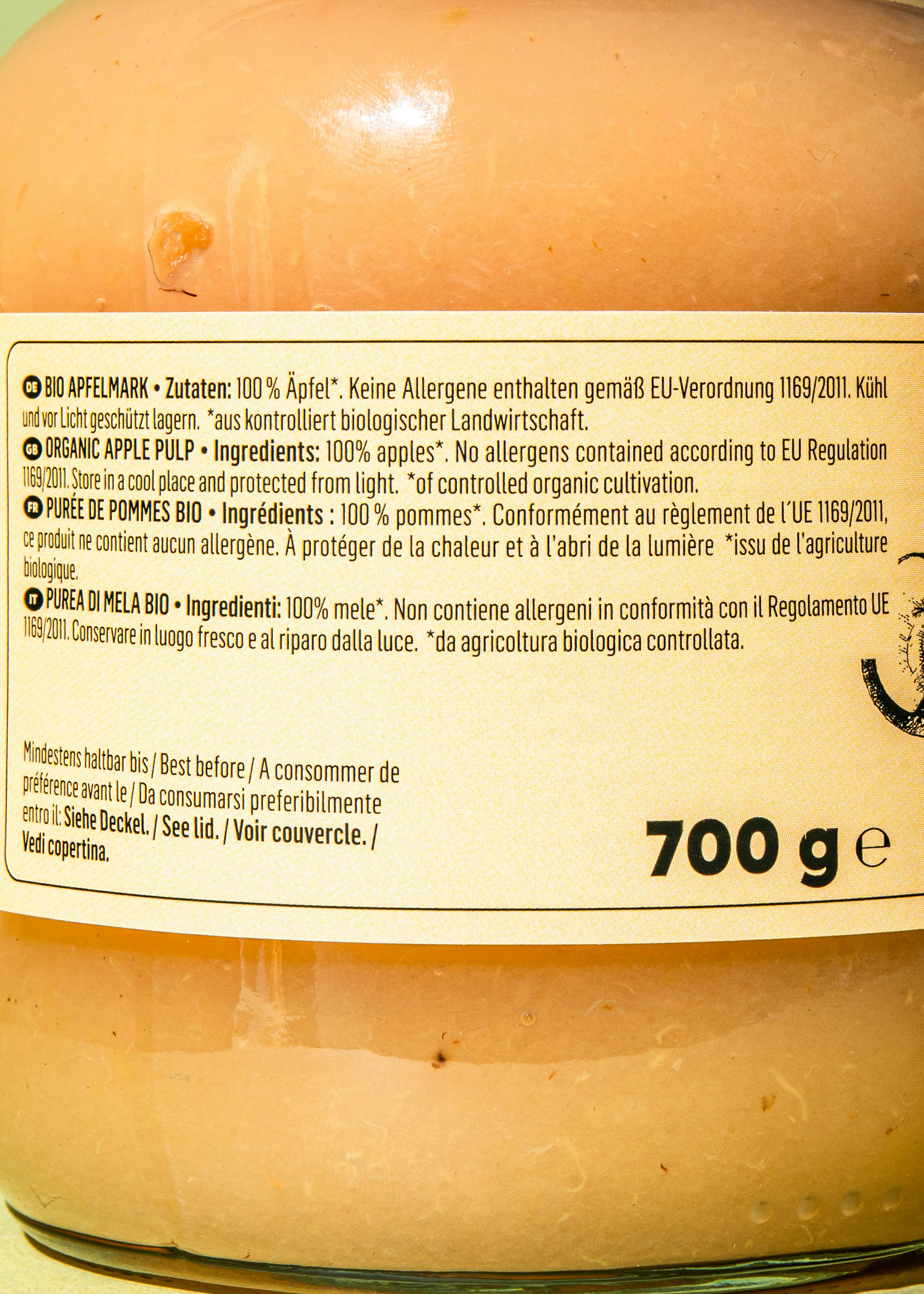 4260654785210 - Bio Apfelmark 6 x 700 g