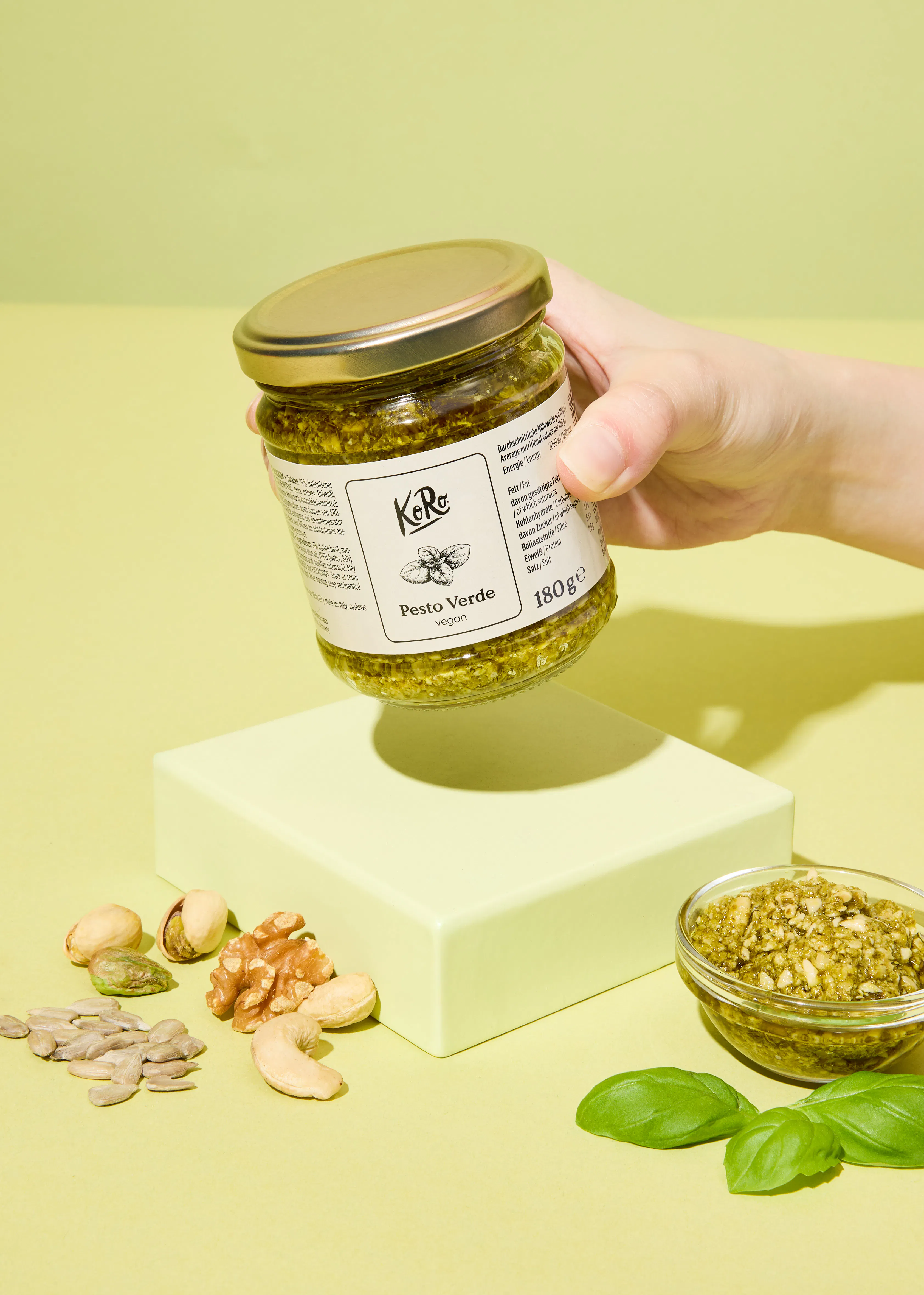 Pesto verde vegan 180 g