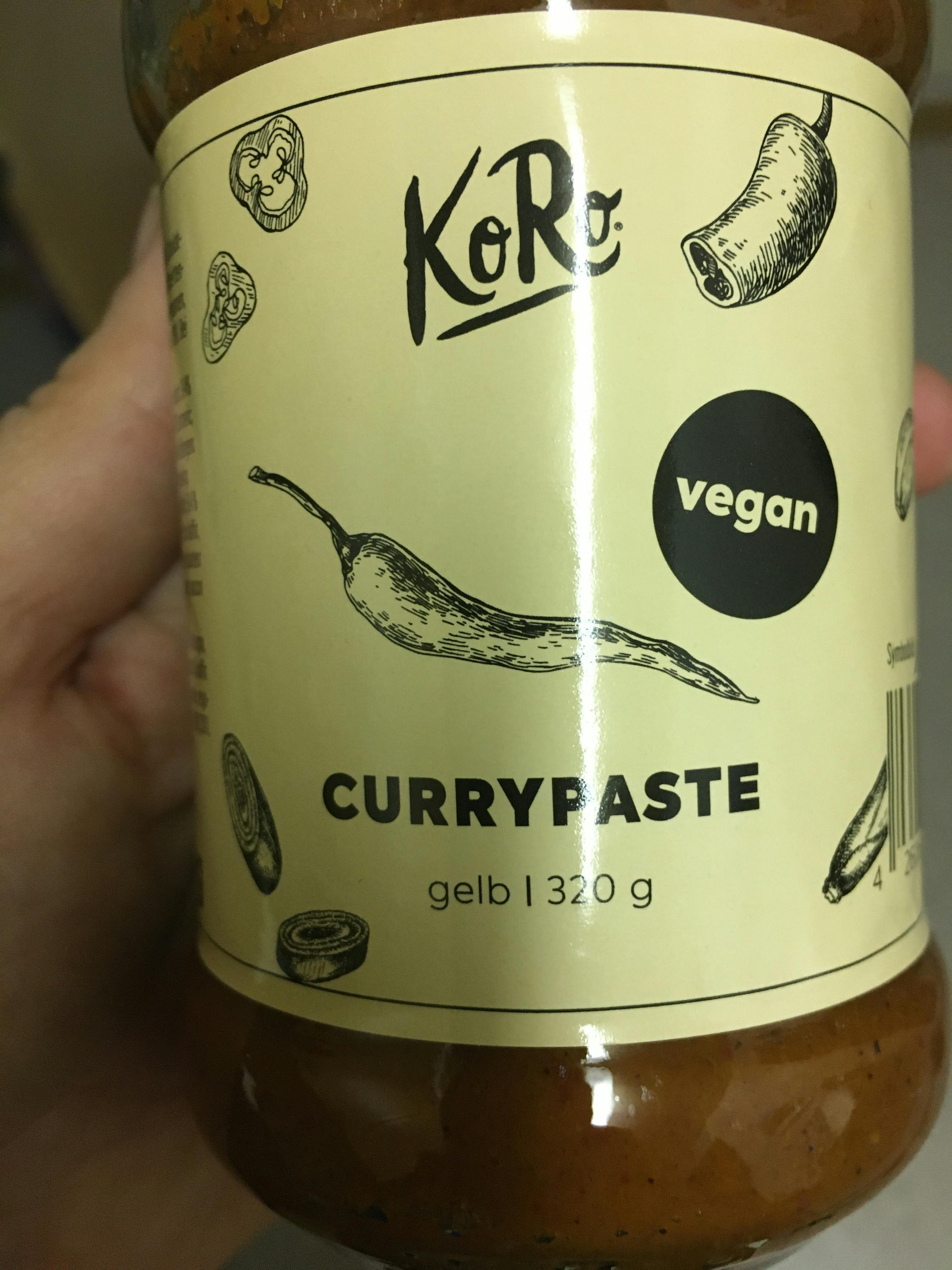 Gelbe Curry Paste kaufen KoRo Germany
