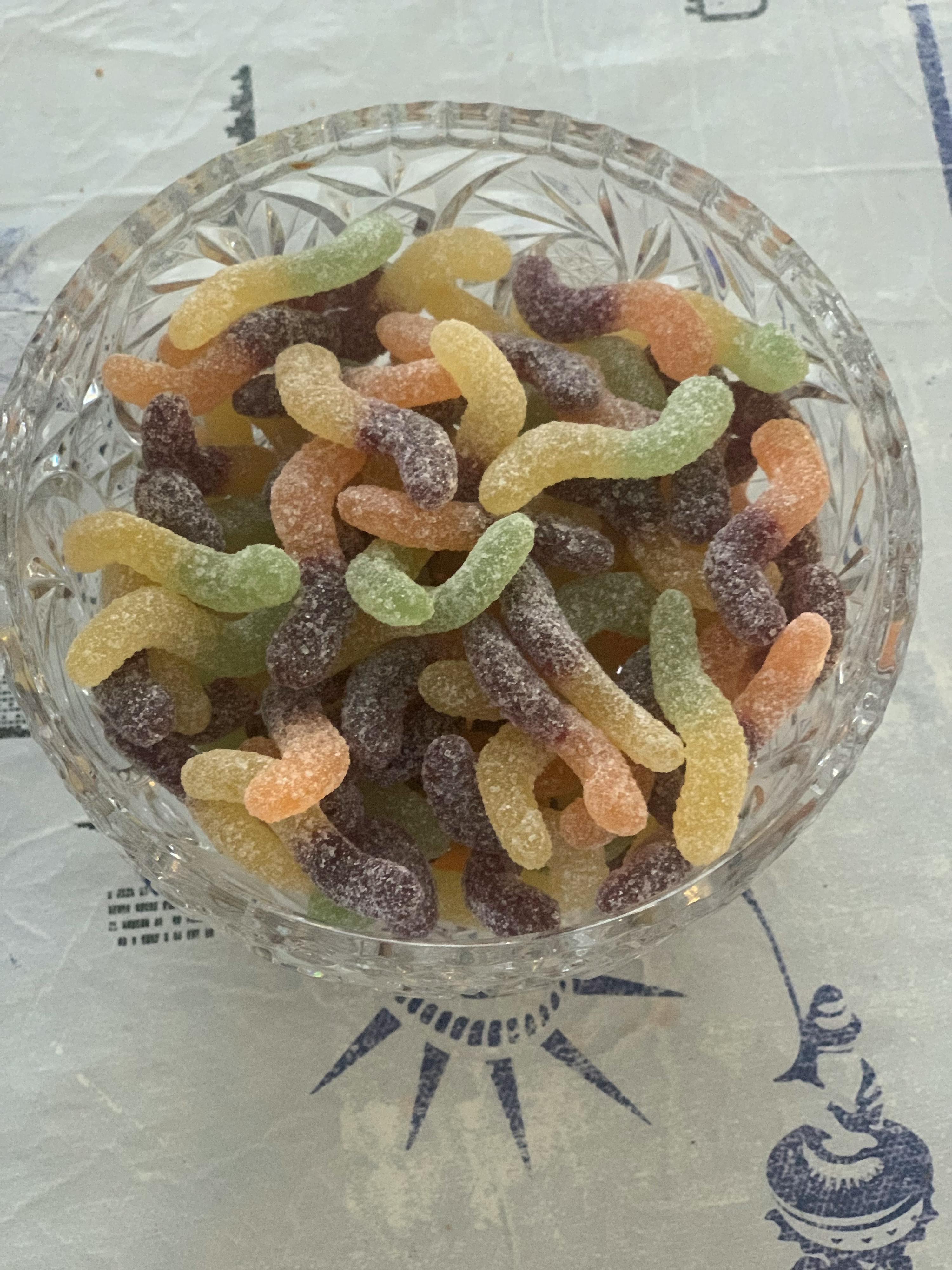 Bonbons serpentins acides aux fruits BIO sans gélatine Pural 100g