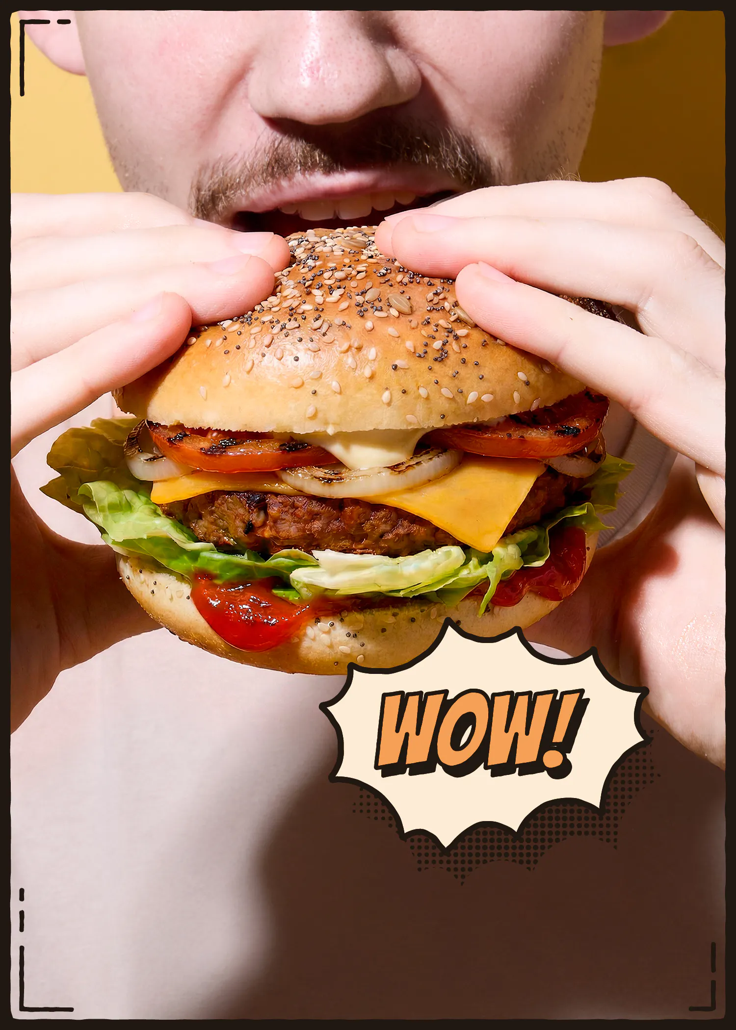 Mix per burger vegan al gusto BBQ “KoRo x Altrofood” | 120 g