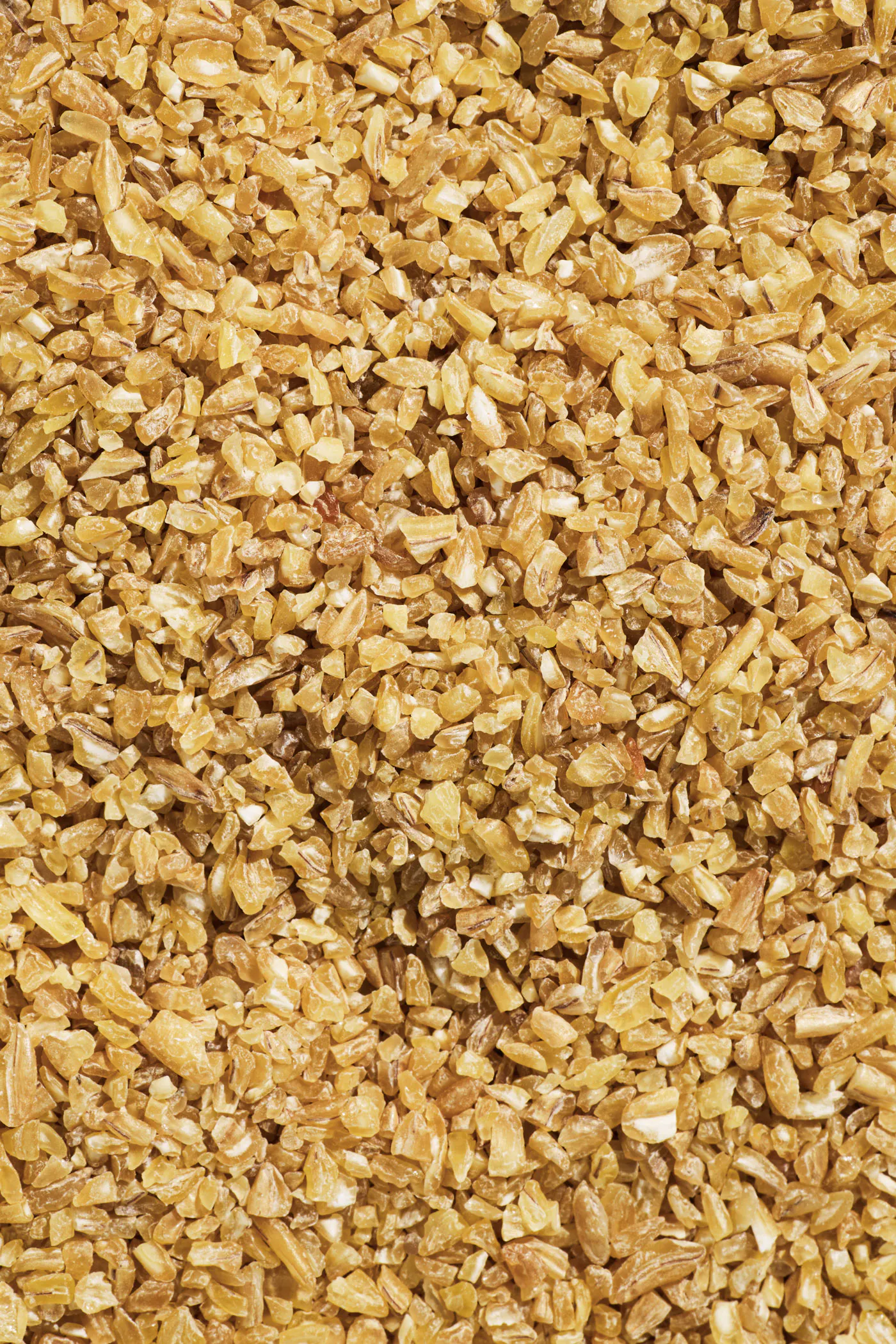 a close up of a pile of brown rice