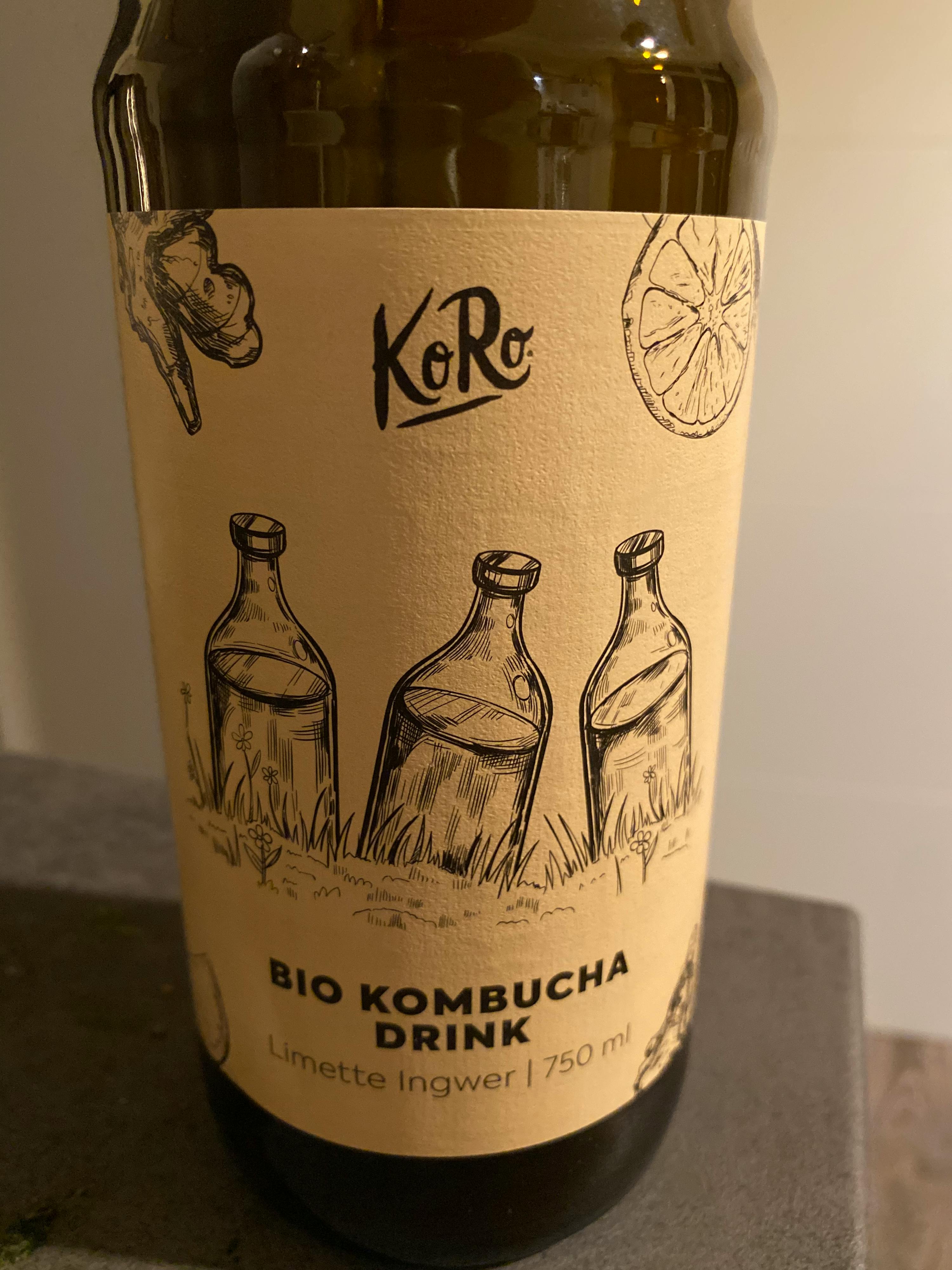 Kombucha bio zenzero e lime - acquista ora