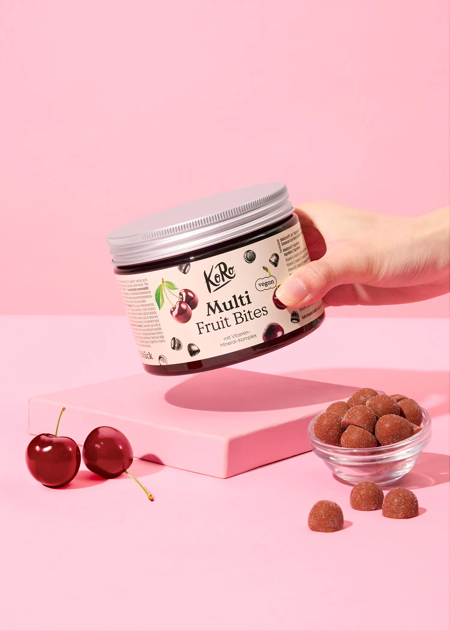 Fruit bites with vitamin-mineral complex 120 pieces