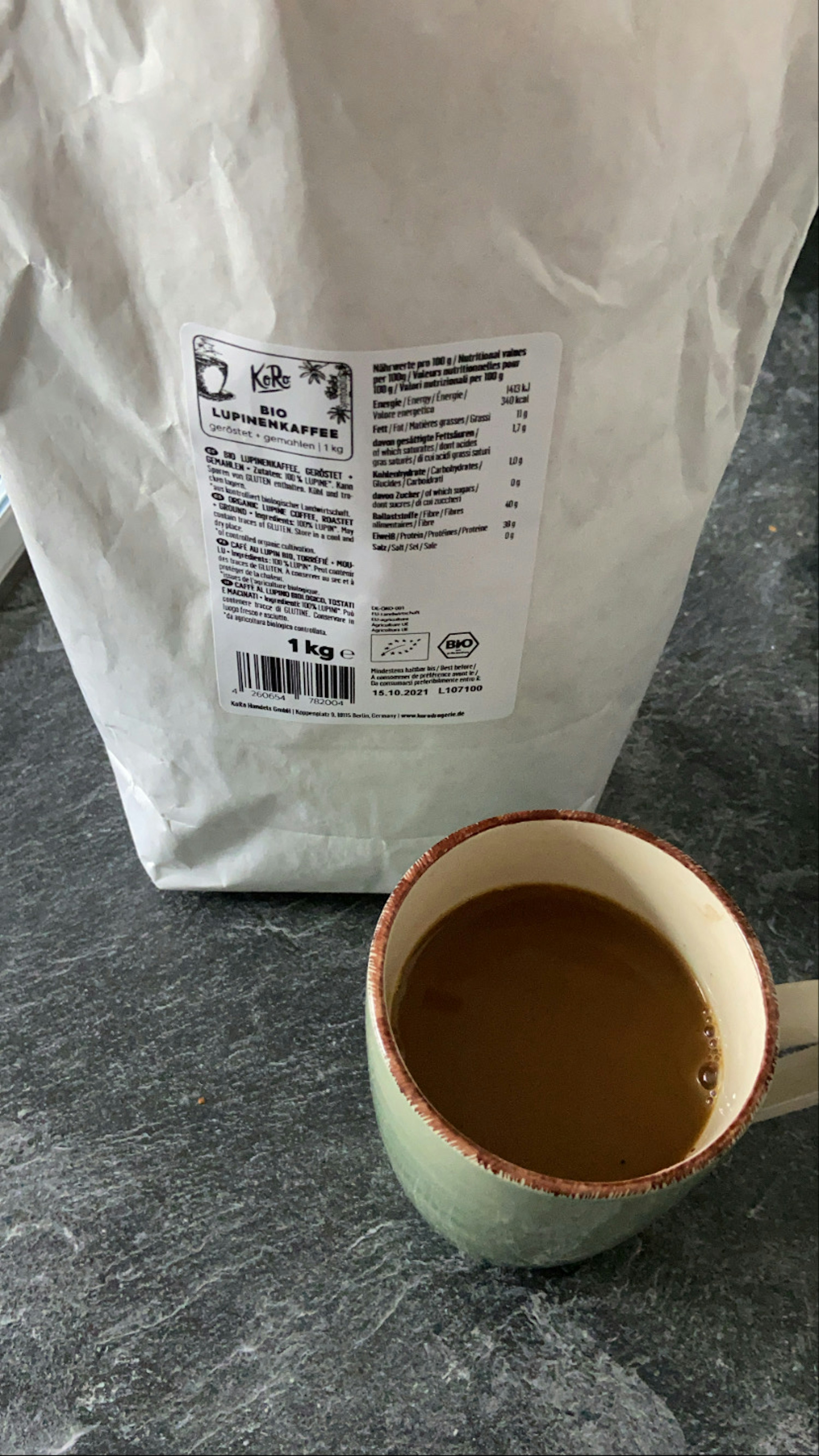 Buy lupin bean coffee KoRo Swiss