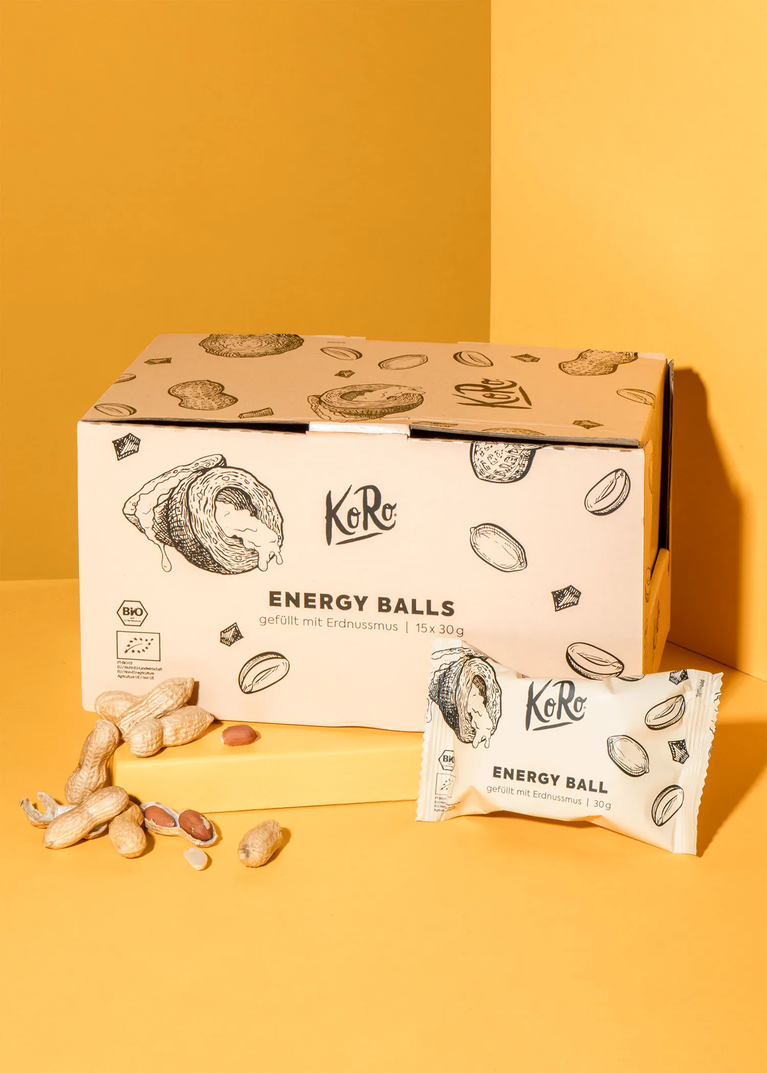 Energy Ball à la cacahuète bio 14 x 30 g