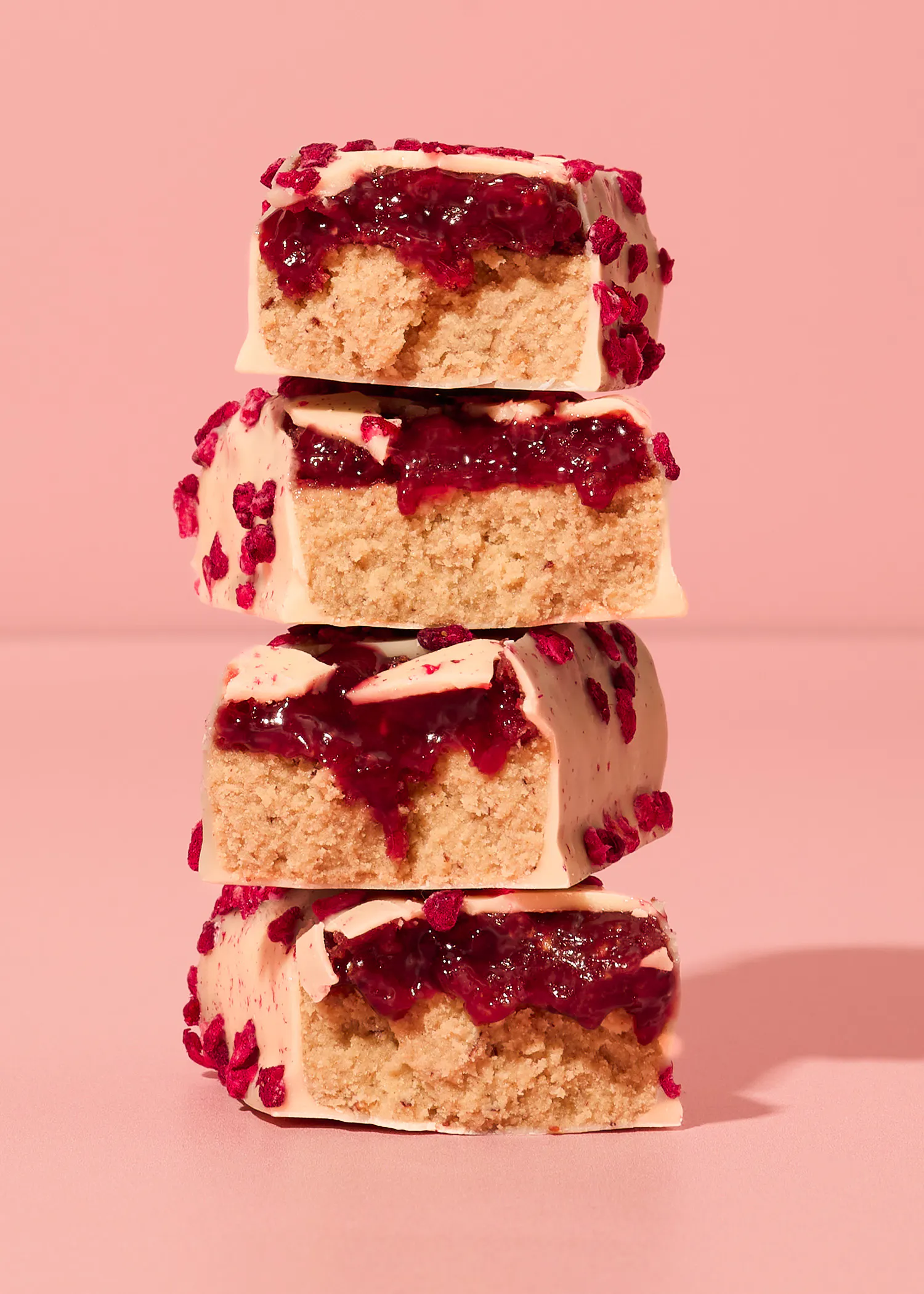 Barretta proteica vegan bianca al lampone bio | 3 x 45 g hover