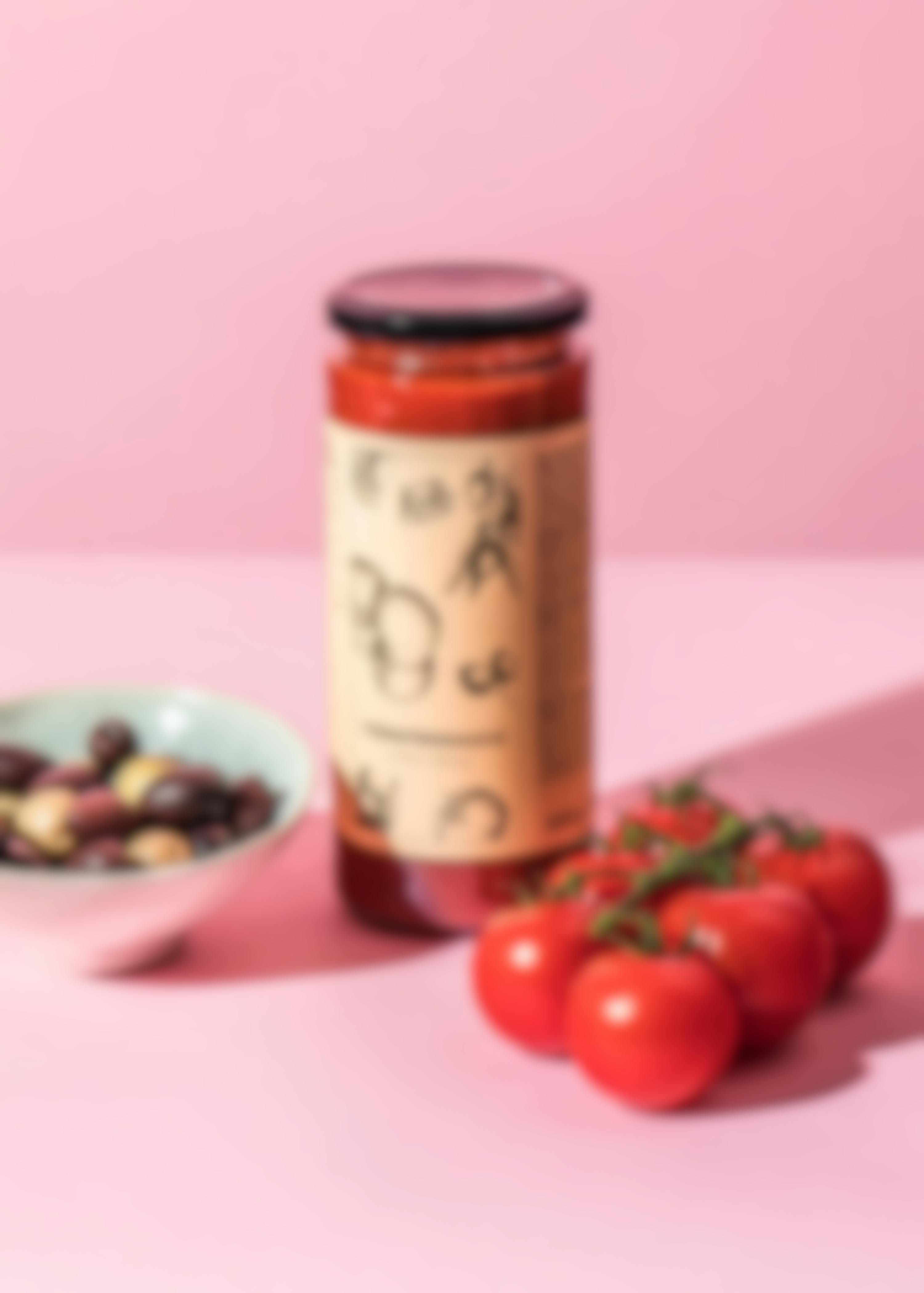 Sauce tomate aux olives 530 g
