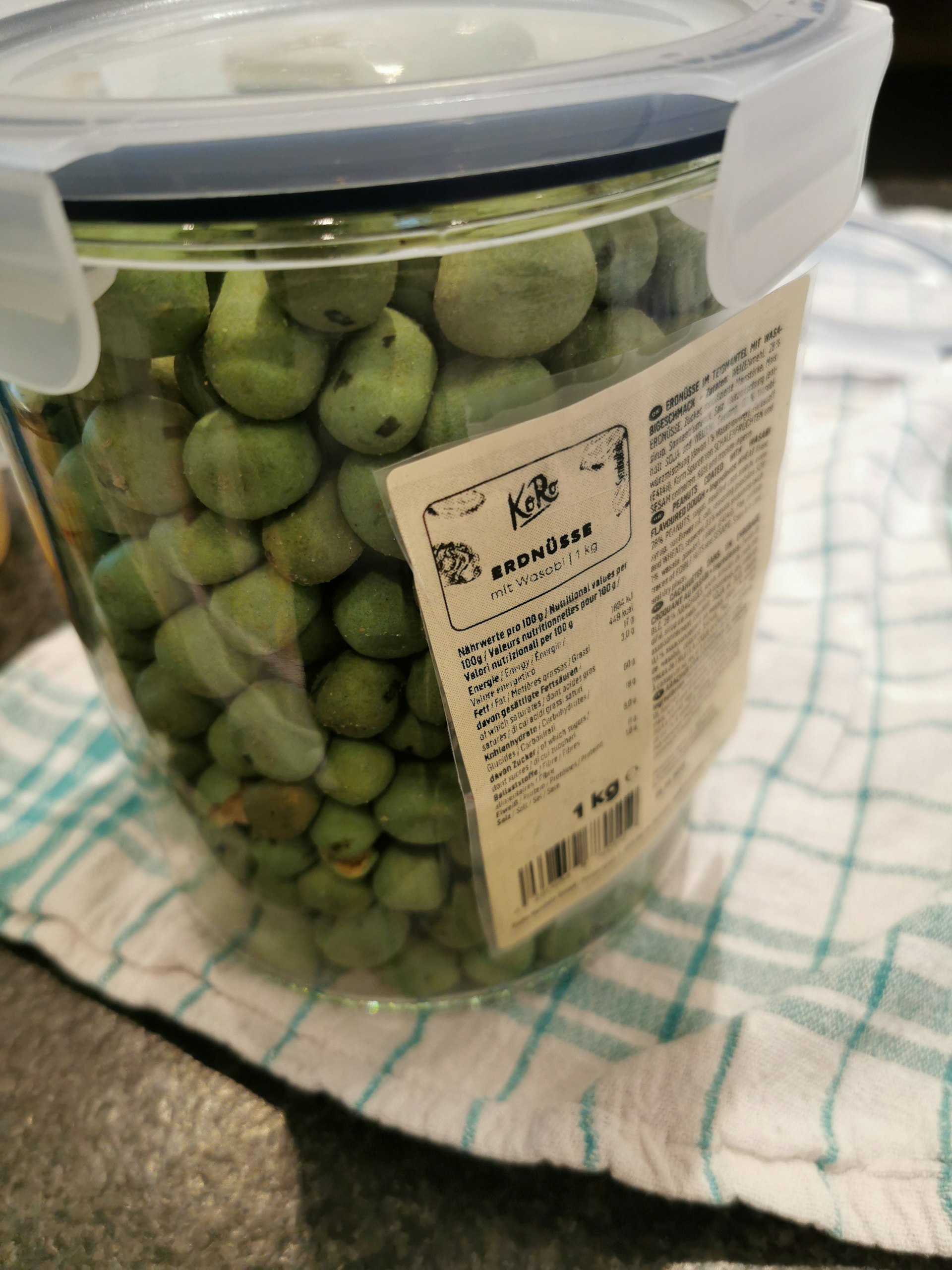 Arachidi al wasabi acquista ora! KoRo Italy